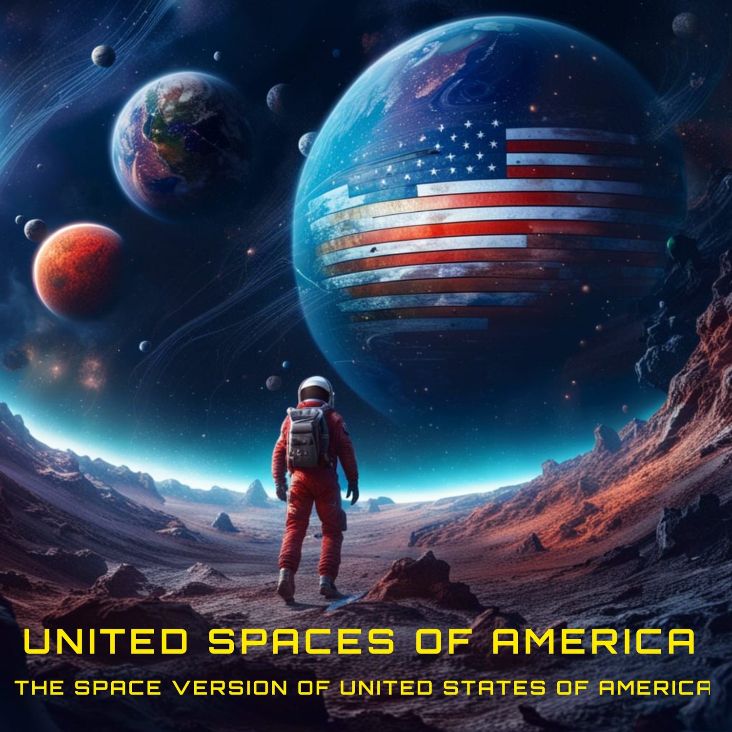 Story of Young Space explorar from United States of America to United Spaces of America