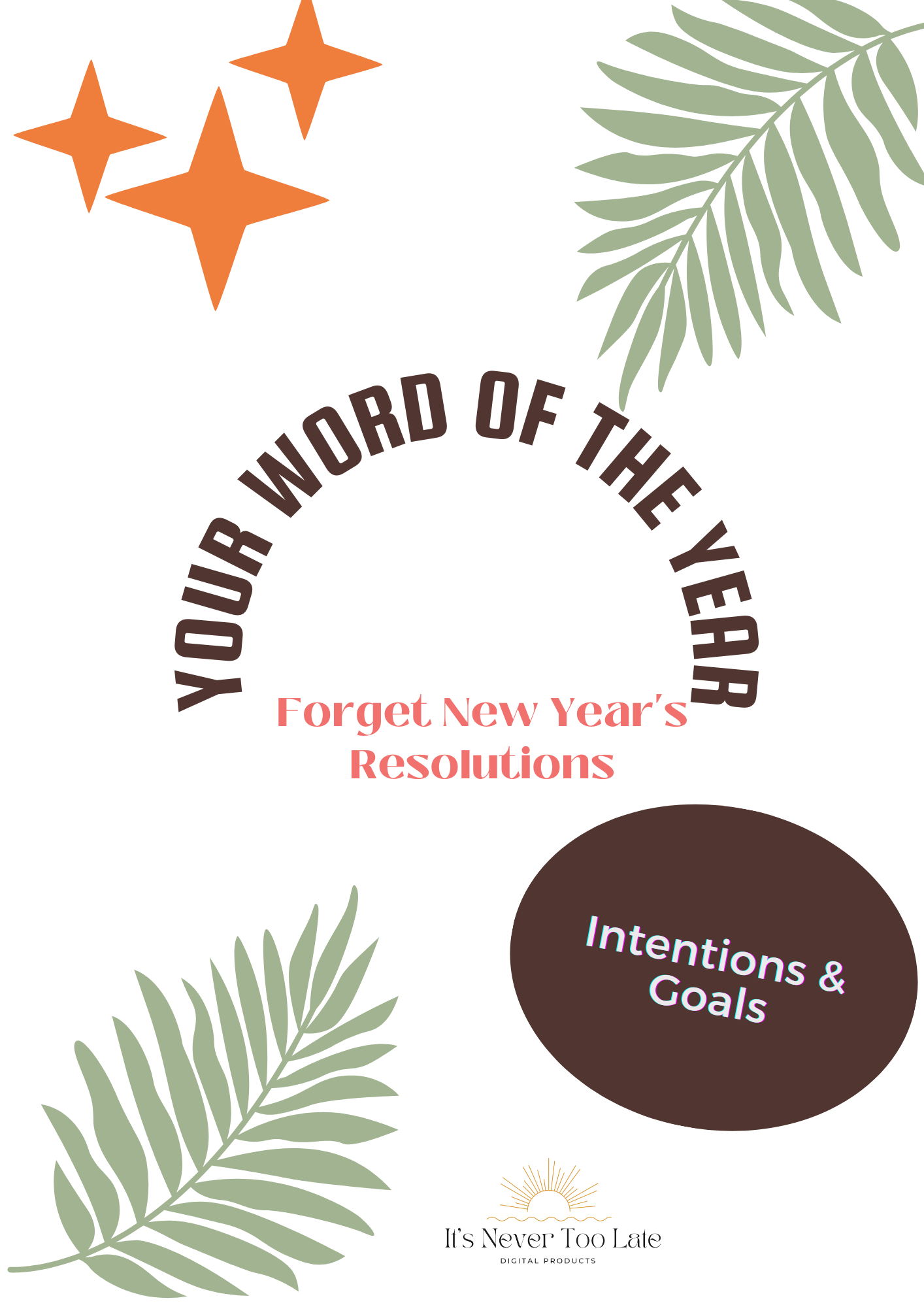 Word of the Year Workbook