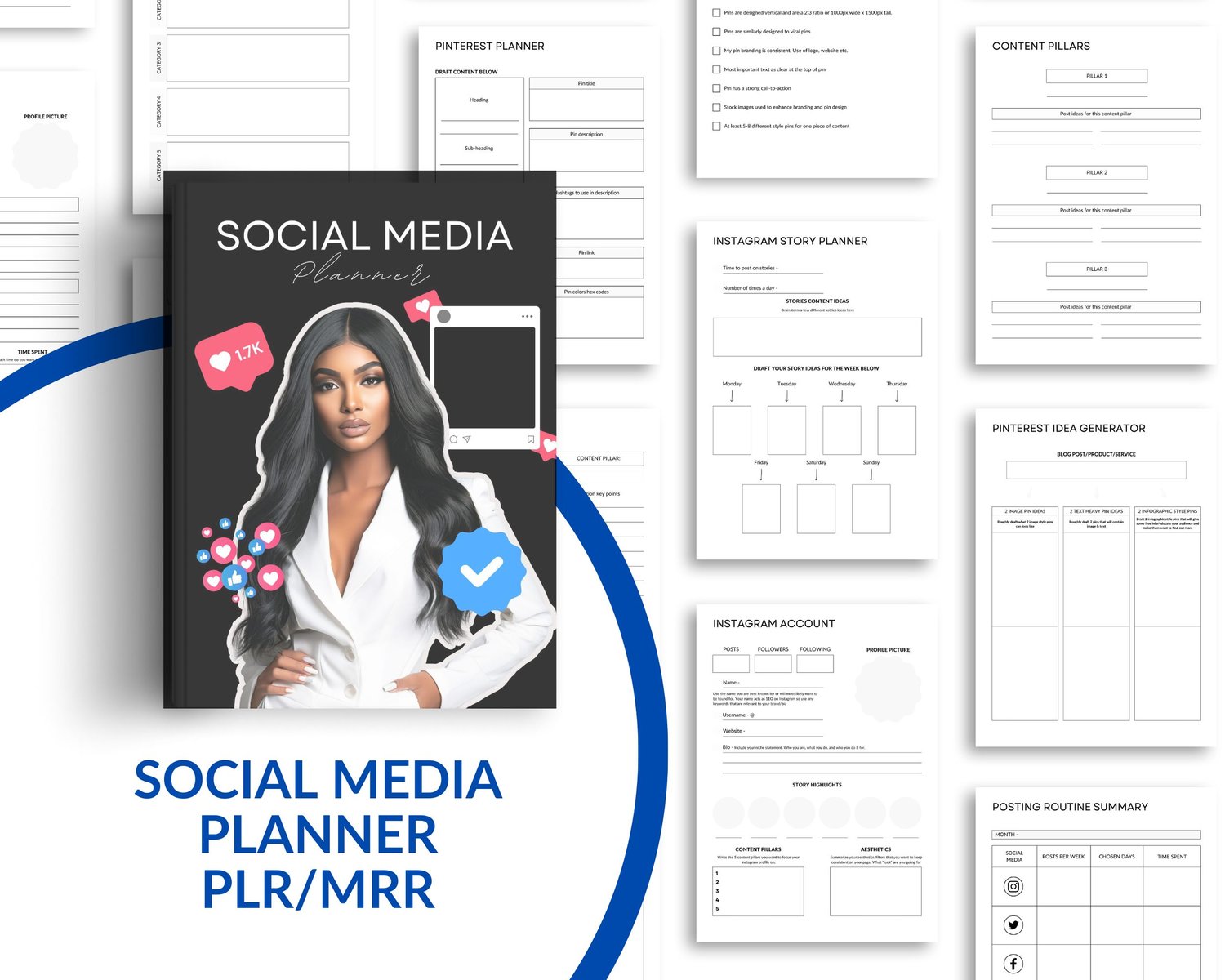 Social Media Planner PLR/MRR