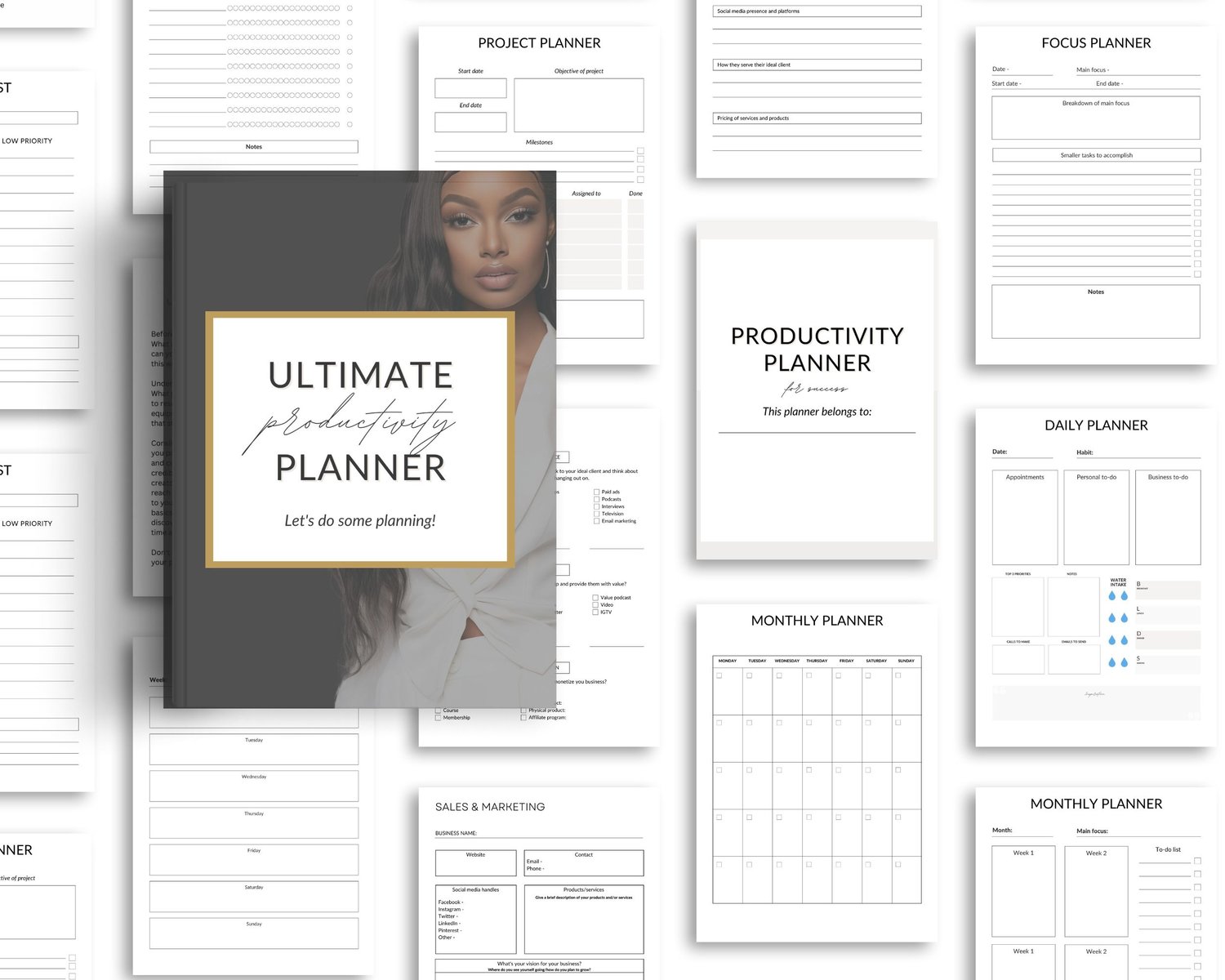 The Ultimate Productivity Planner PLR/MRR