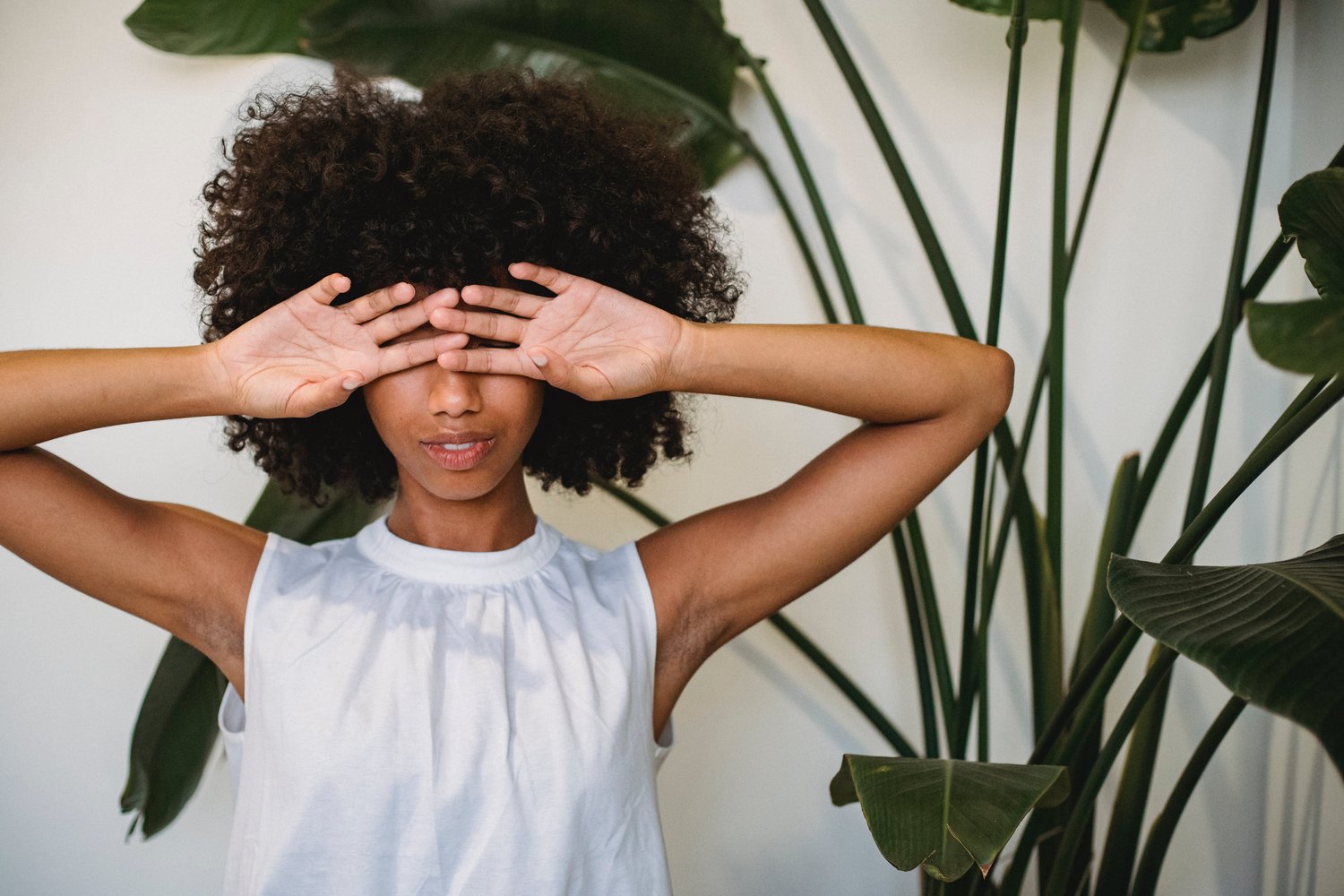 black lady covering eyes secret budgeting technique and weapon