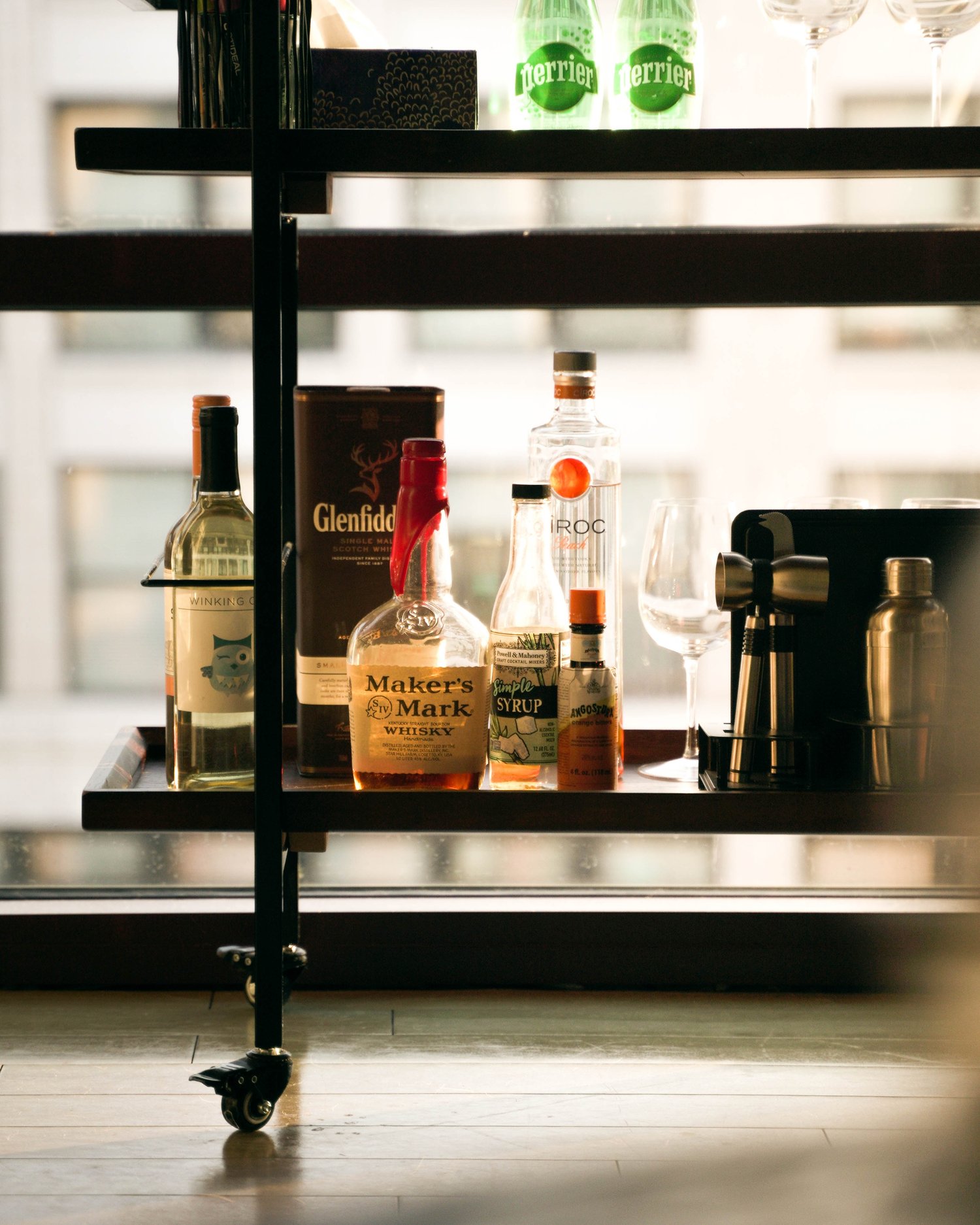 Home bar cart