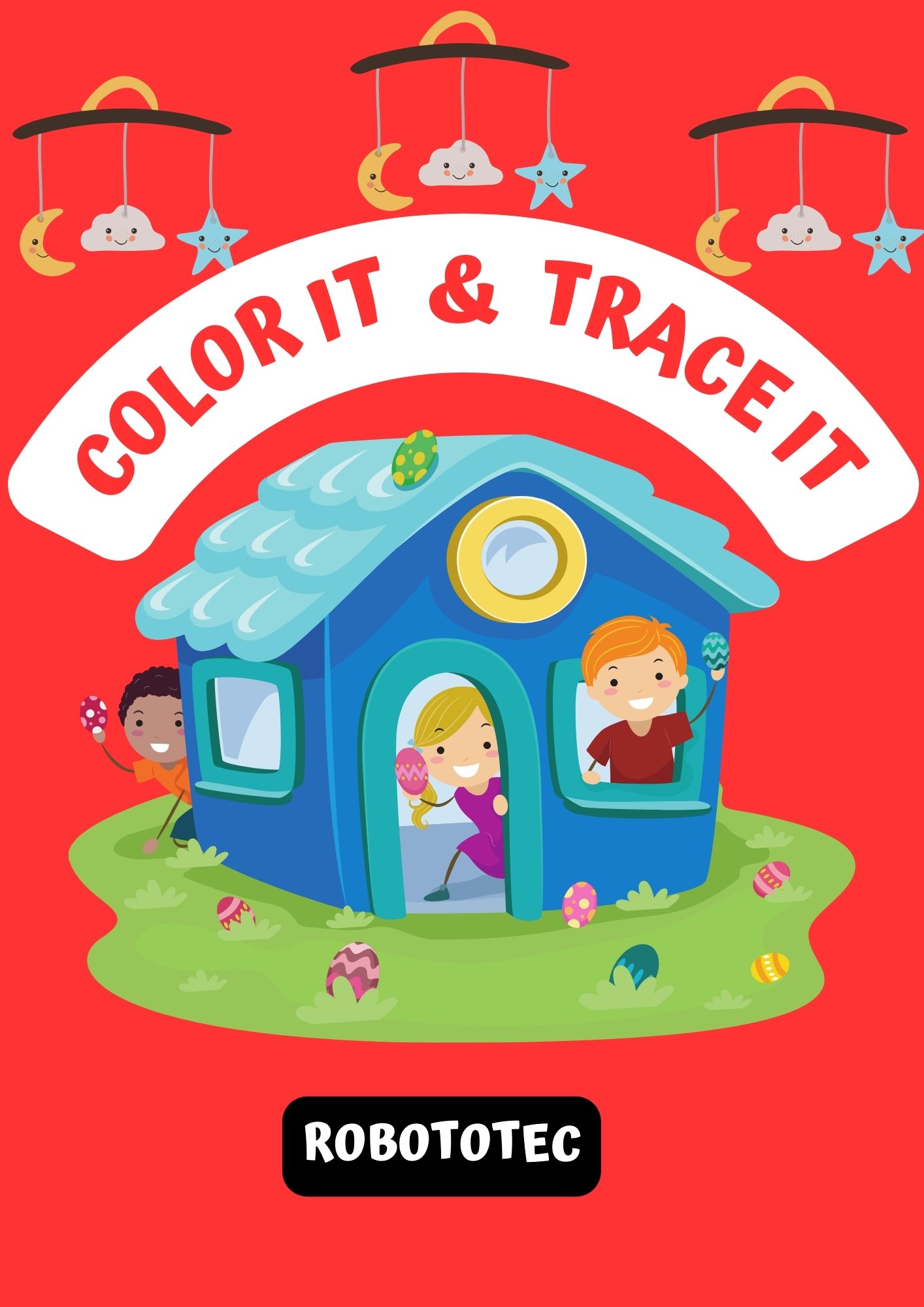 Transform your child's learning experience with our 'Color It and Trace It Children Alphabet A to Z' ebook. This downloadable gem offers a unique combination of vibrant coloring and letter tracing activities, designed to enhance early literacy skills. Imm