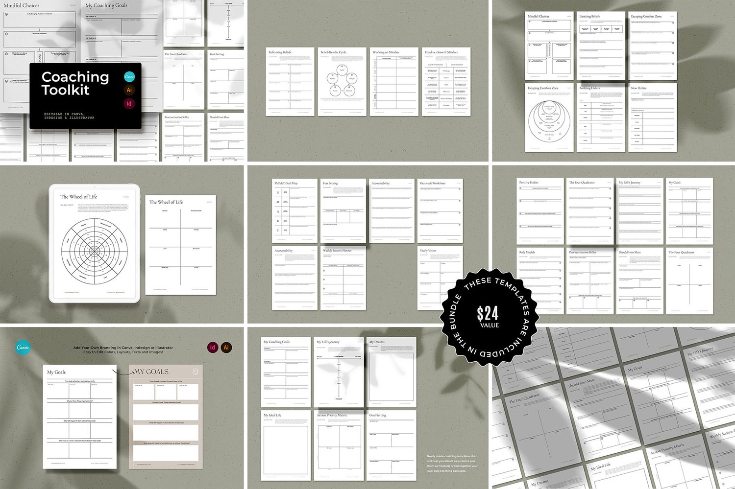 Ultimate Coaching Bundle for CANVA