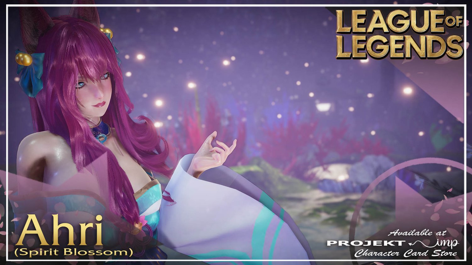 [HS2/AI] League of Legends ~ Ahri (Spirit Blossom)