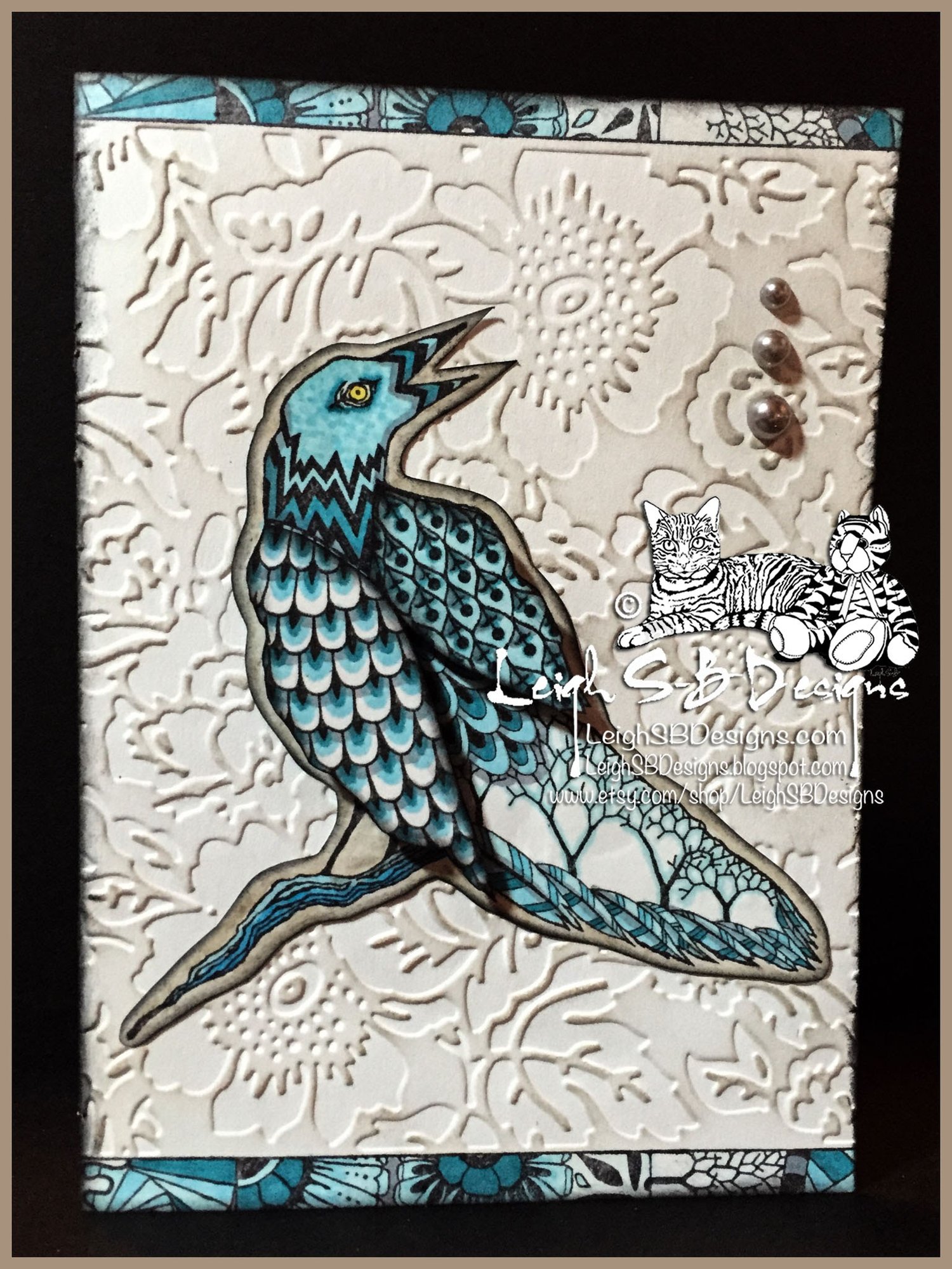 LeighSBDesigns Tangled Raven by Leigh
