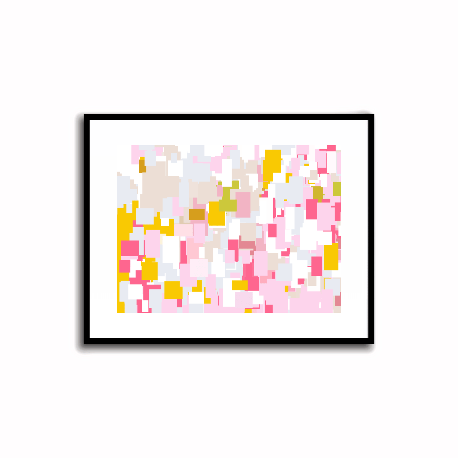 Transform your home with the vibrant allure of our modern abstract art. Instant decor with in colors Rose Pink and Soft Orchid.