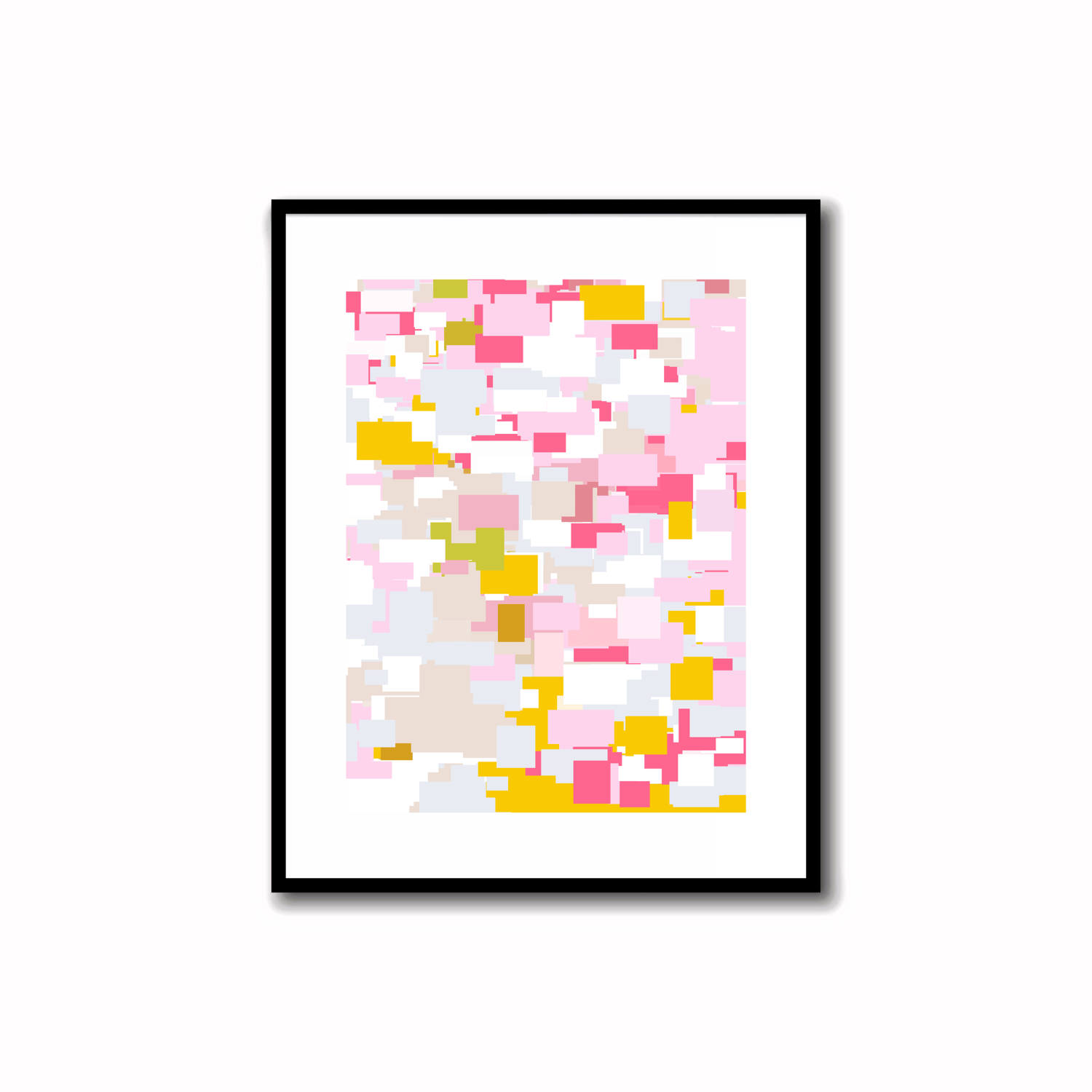 Transform your home with the vibrant allure of our modern abstract art. Instant decor with in colors Rose Pink and Soft Orchid.