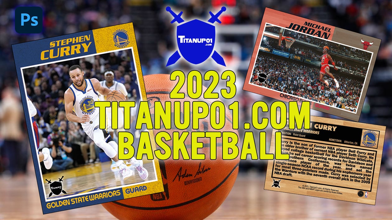 2023 TitanUp01.com Basketball Photoshop PSD Templates