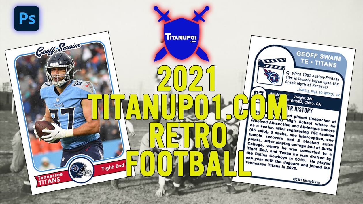 2021 TitanUp01.com Retro Football Photoshop PSD Templates