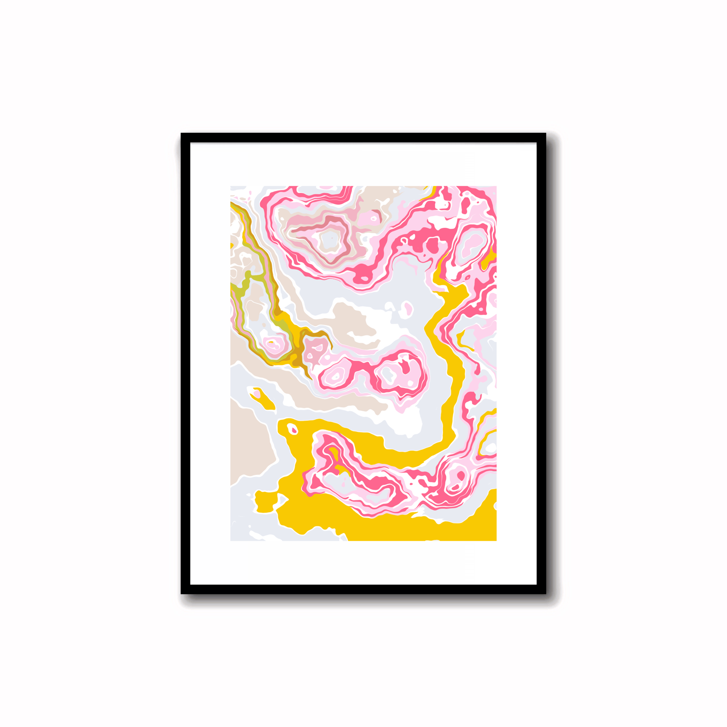 Transform your space with our blossoming modern abstract printable artwork!🌟Download the radiant palette featuring Sunshine Yellow, Soft Orchid and Sky Mist for an instant decor upgrade. This gallery-quality art piece is perfect for walls, desk decor, she