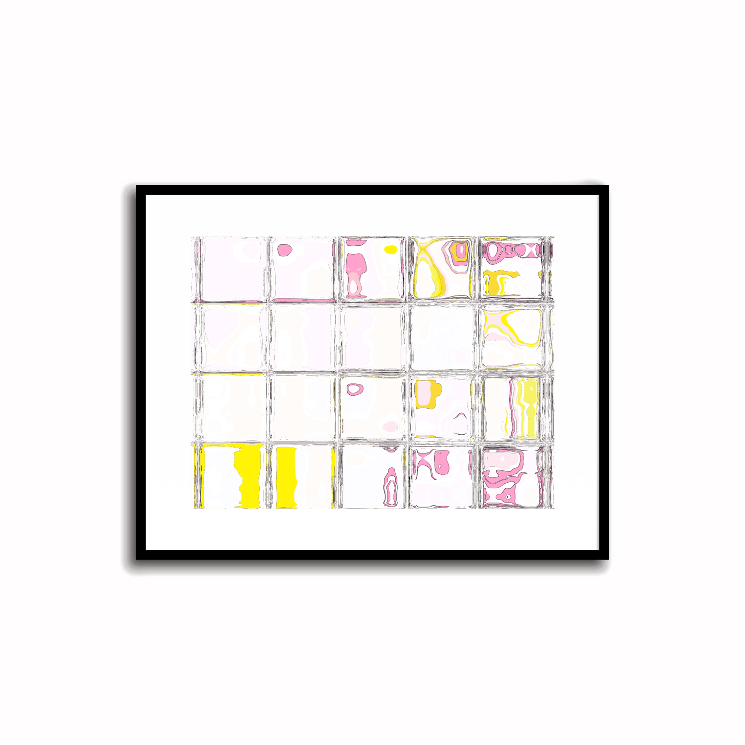 Transform your space with our blossoming modern abstract printable artwork!🌟Download the radiant palette featuring Sunshine Yellow and Soft Orchid for an instant decor upgrade. This gallery-quality art piece is perfect for walls, desk decor, shelf decor, 