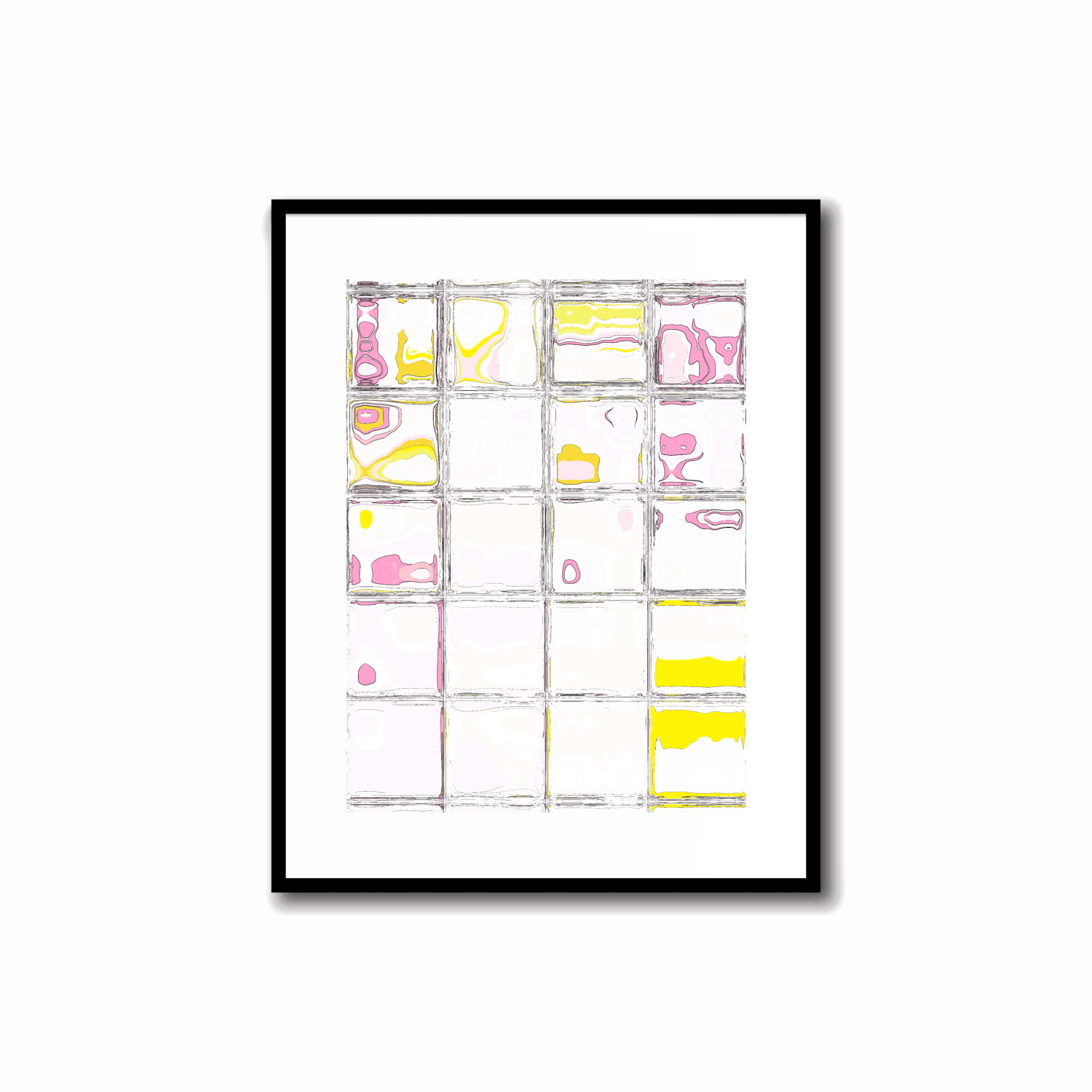 Transform your space with our blossoming modern abstract printable artwork!🌟Download the radiant palette featuring Sunshine Yellow and Soft Orchid for an instant decor upgrade. This gallery-quality art piece is perfect for walls, desk decor, shelf decor, 