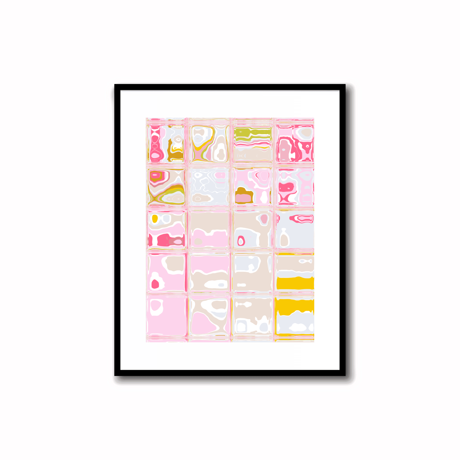 Transform your space with our blossoming modern abstract printable artwork!🌟Download the radiant palette featuring Rose Pink, Soft Orchid, Linen and Sunshine Yellow for an instant decor upgrade. This gallery-quality art piece is perfect for walls, desks, 