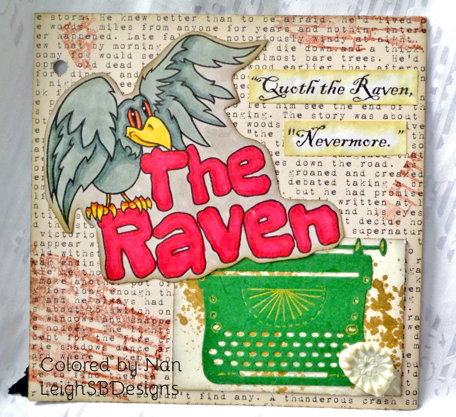 LeighSBDesigns Oddleigh "The Raven" by Nan