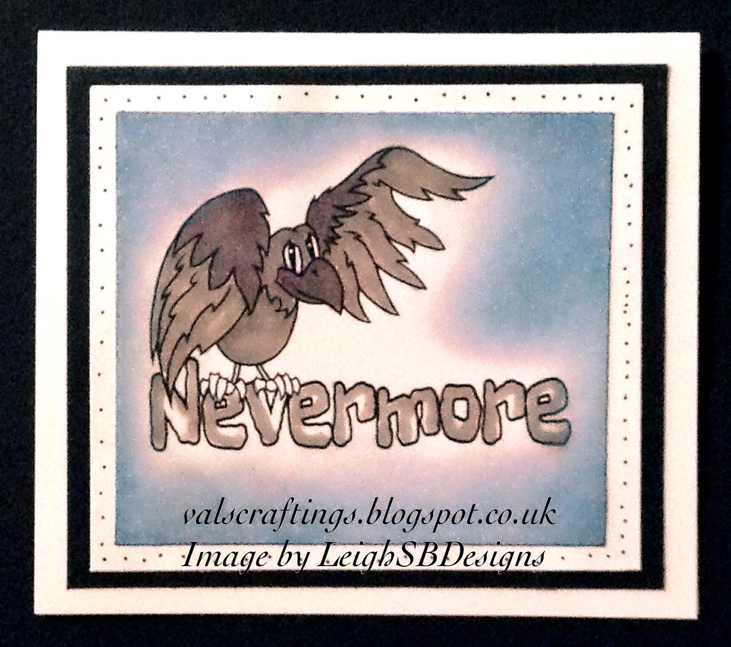 LeighSBDesigns Oddleigh Nevermore Raven by Val