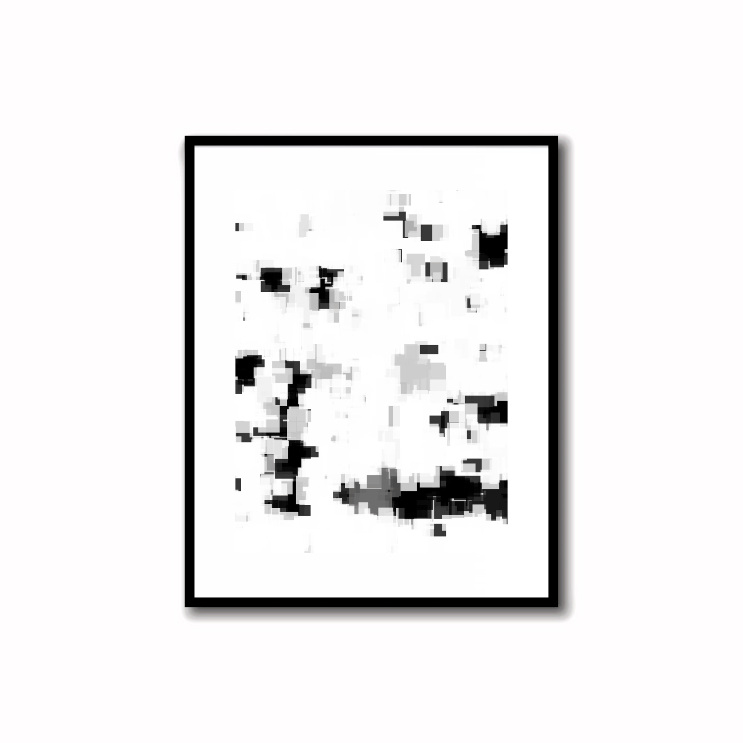 Capture the essence of joy and sophistication with our modern abstract prints in black and white. Instantly elevate your space with these monochrome masterpieces - perfect for any room in your home or office.