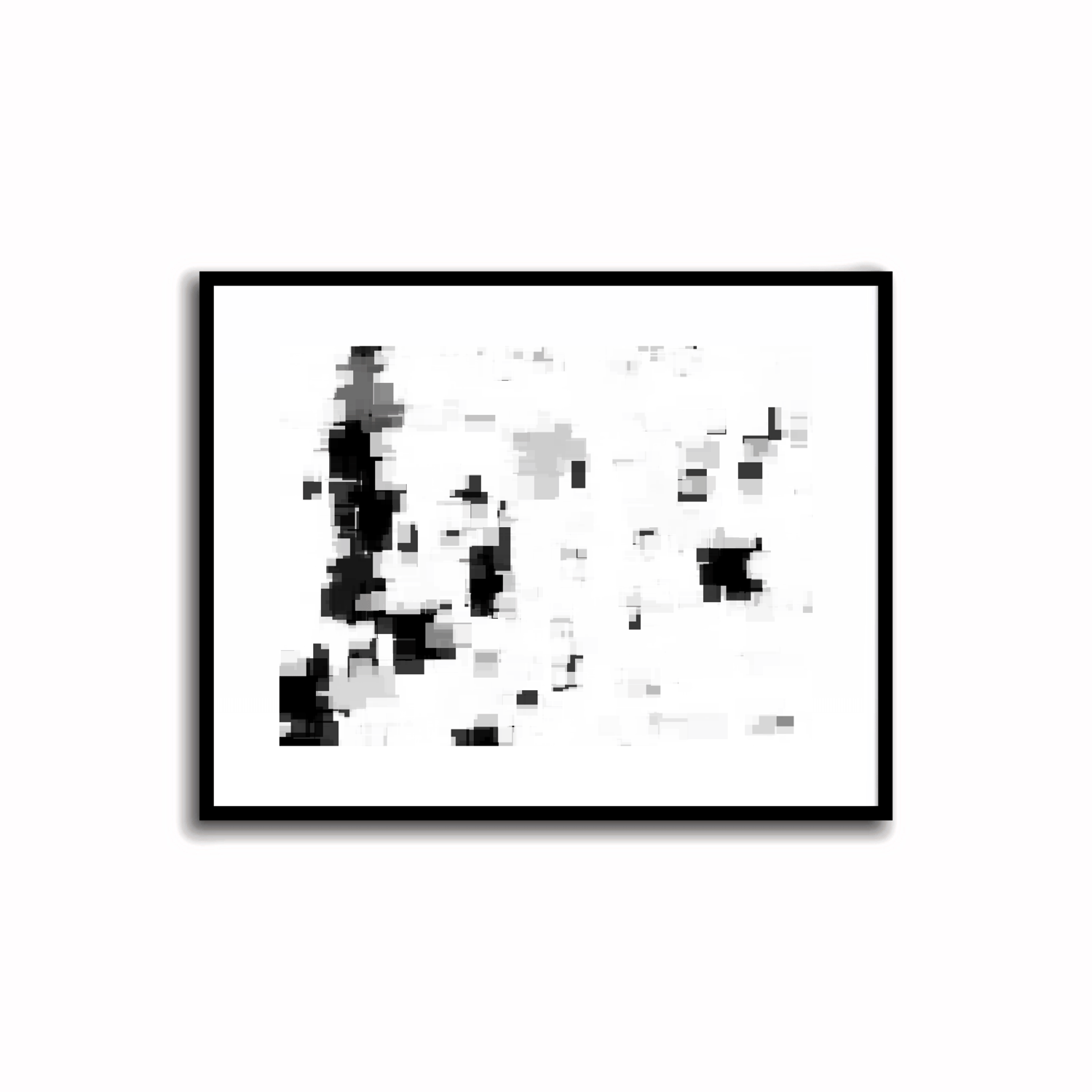 Capture the essence of joy and sophistication with our modern abstract prints in black and white. Instantly elevate your space with these monochrome masterpieces - perfect for any room in your home or office.