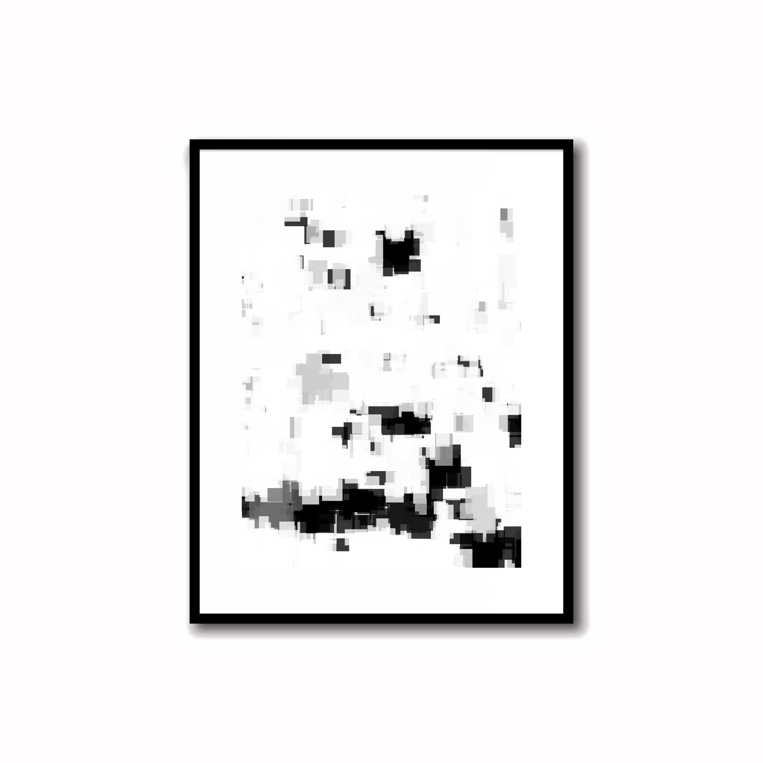 Capture the essence of joy and sophistication with our modern abstract prints in black and white. Instantly elevate your space with these monochrome masterpieces - perfect for any room in your home or office.