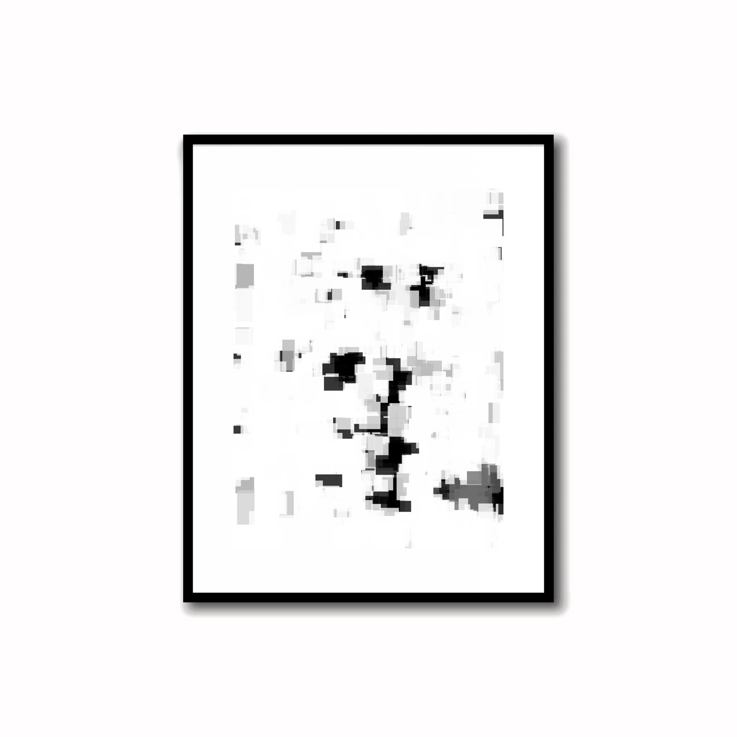 Capture the essence of joy and sophistication with our modern abstract prints in black and white. Instantly elevate your space with these monochrome masterpieces - perfect for any room in your home or office.