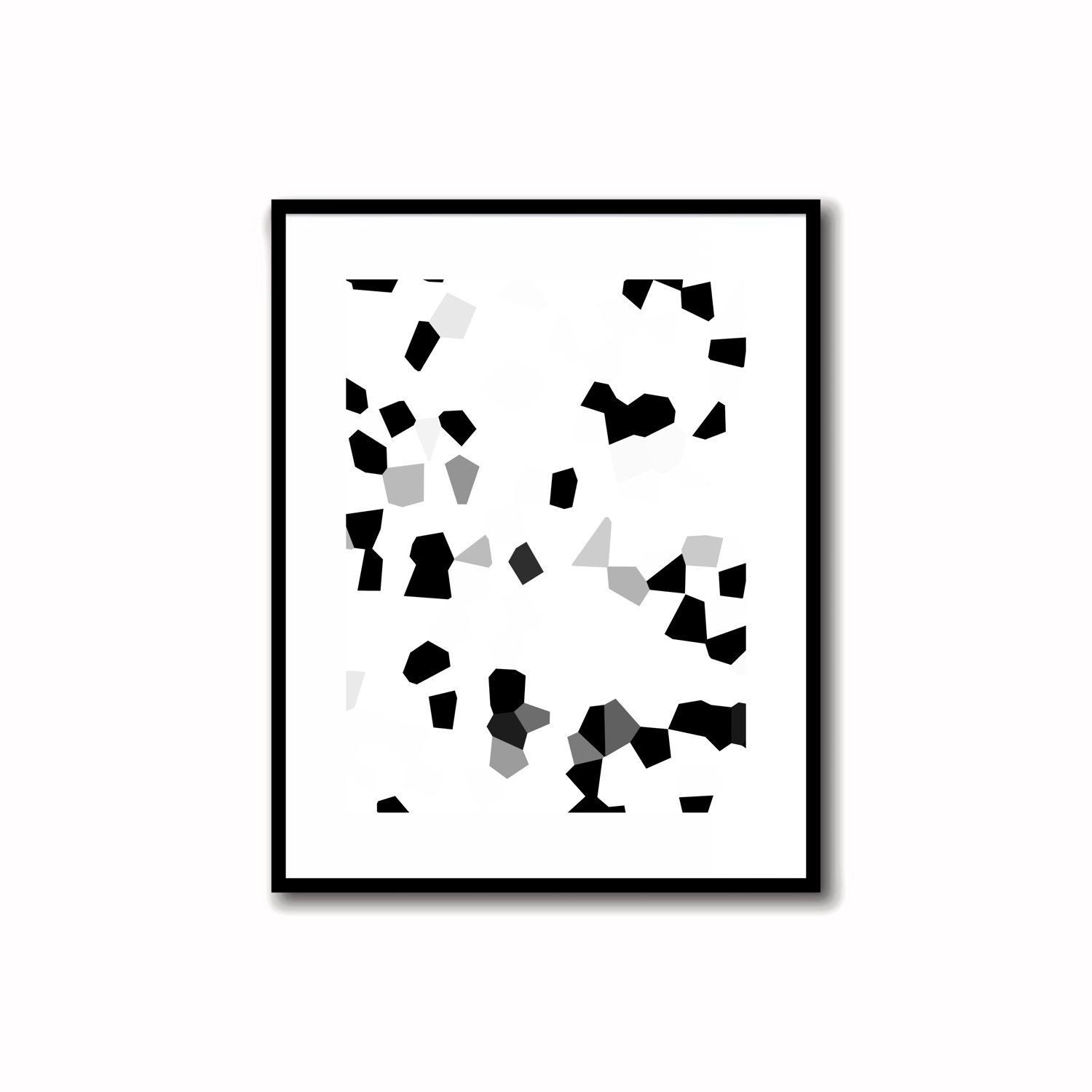 Capture the essence of joy and sophistication with our modern abstract prints in black and white. Instantly elevate your space with these monochrome masterpieces - perfect for any room in your home or office.