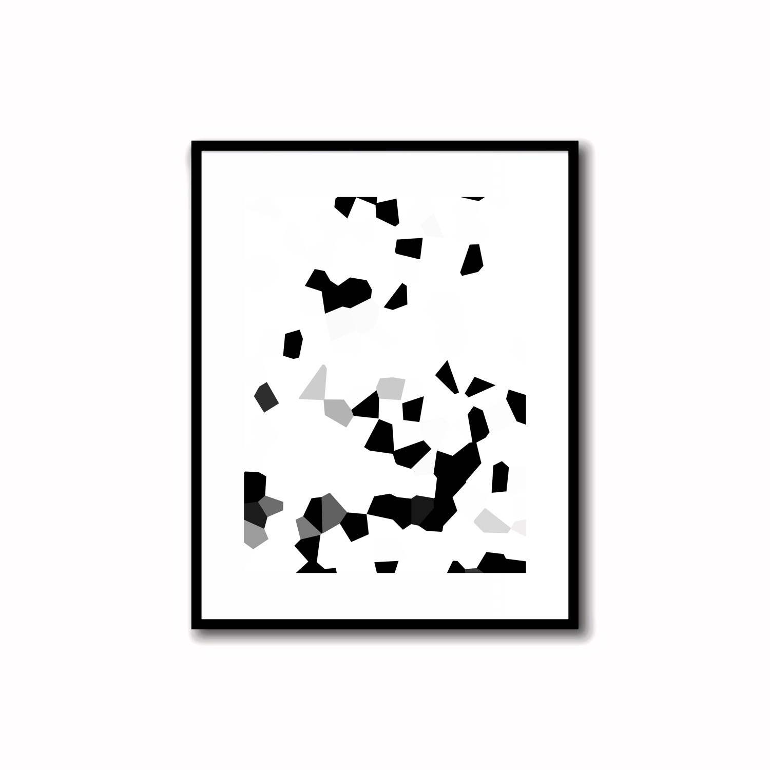 Capture the essence of joy and sophistication with our modern abstract prints in black and white. Instantly elevate your space with these monochrome masterpieces - perfect for any room in your home or office.