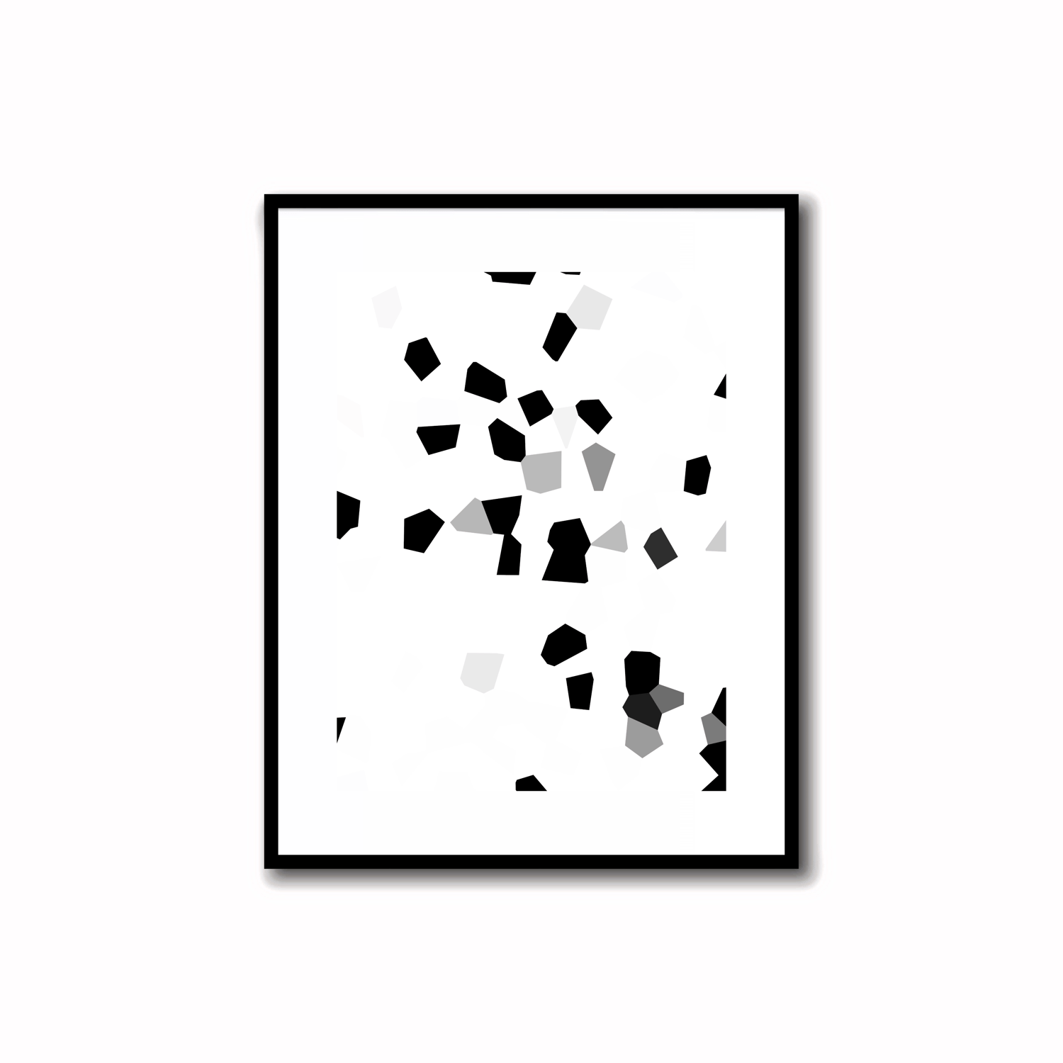 Capture the essence of joy and sophistication with our modern abstract prints in black and white. Instantly elevate your space with these monochrome masterpieces - perfect for any room in your home or office.