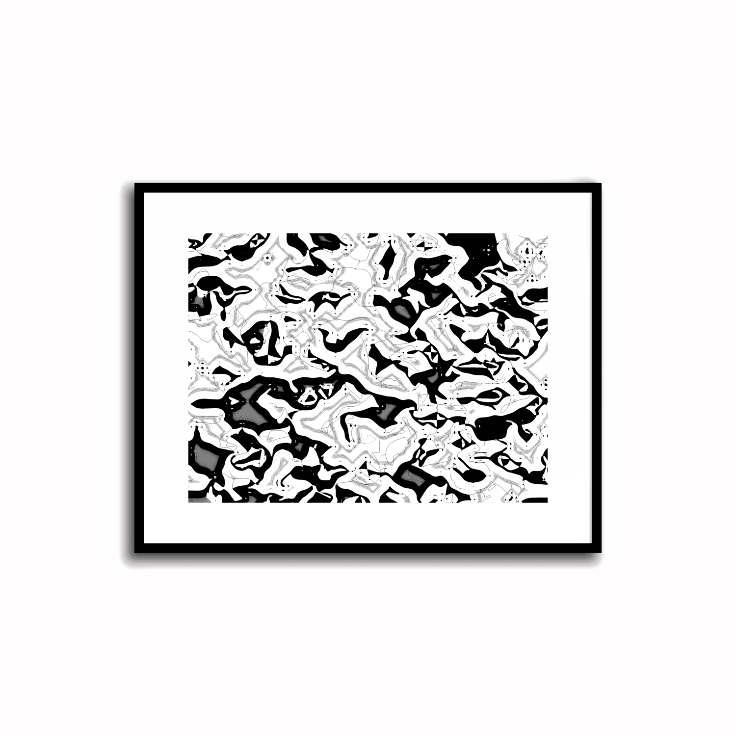 Capture the essence of joy and sophistication with our modern abstract prints in black and white. Instantly elevate your space with these monochrome masterpieces - perfect for any room in your home or office.
