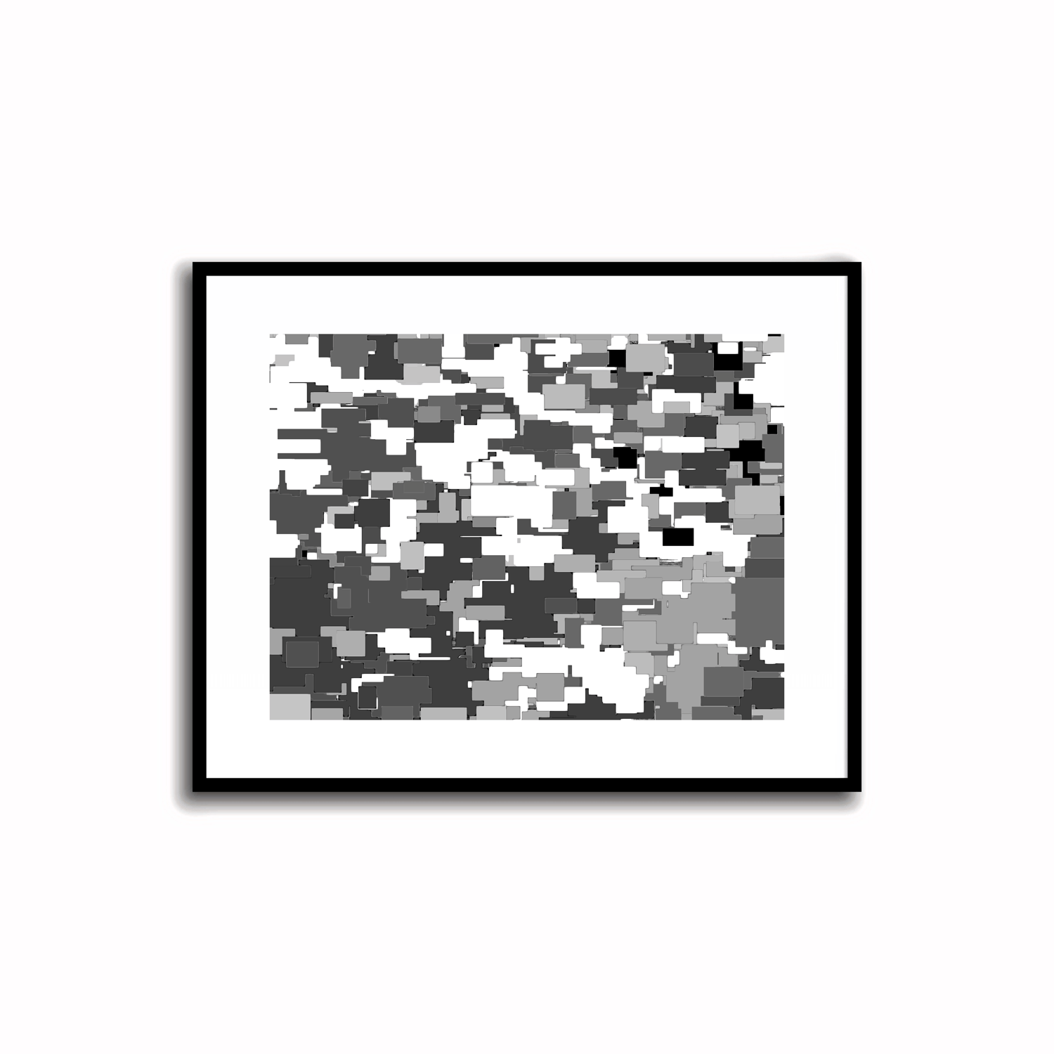 Capture the essence of joy and sophistication with our modern abstract prints in black and white. Instantly elevate your space with these monochrome masterpieces - perfect for any room in your home or office.
