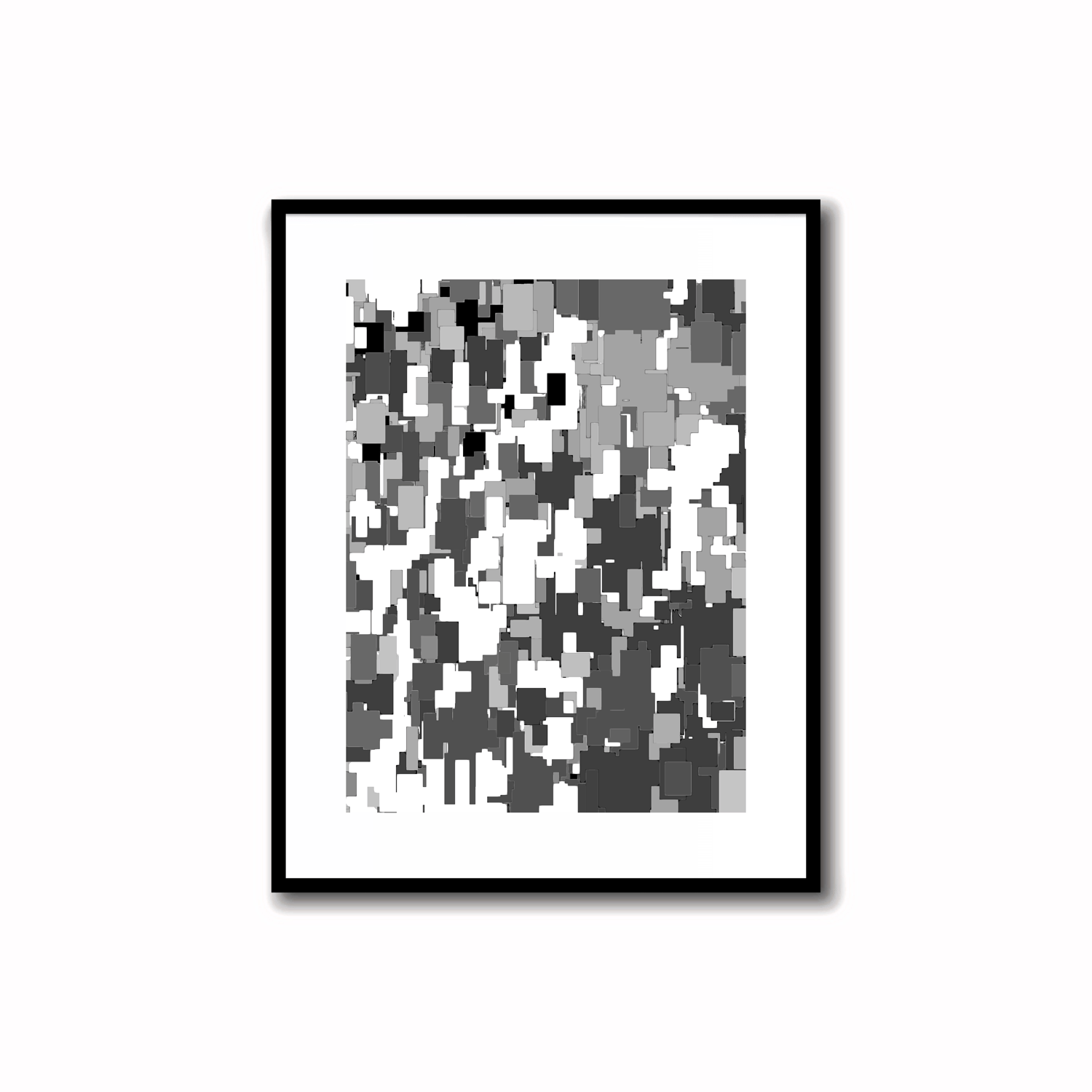 Capture the essence of joy and sophistication with our modern abstract prints in black and white. Instantly elevate your space with these monochrome masterpieces - perfect for any room in your home or office.