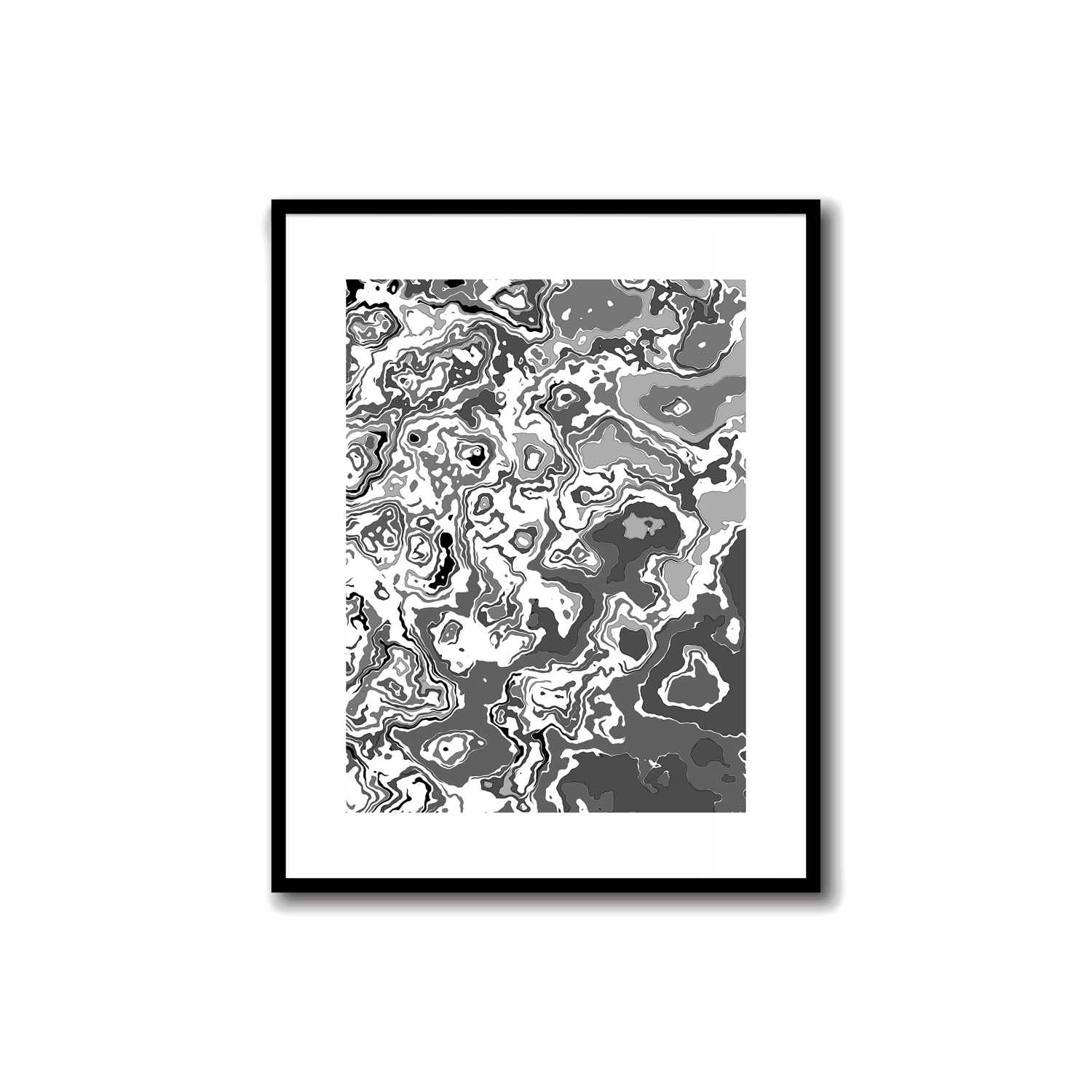 Capture the essence of joy and sophistication with our modern abstract prints in black and white. Instantly elevate your space with these monochrome masterpieces - perfect for any room in your home or office.