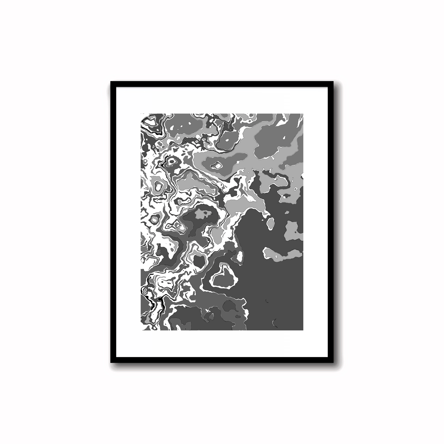 Capture the essence of joy and sophistication with our modern abstract prints in black and white. Instantly elevate your space with these monochrome masterpieces - perfect for any room in your home or office.