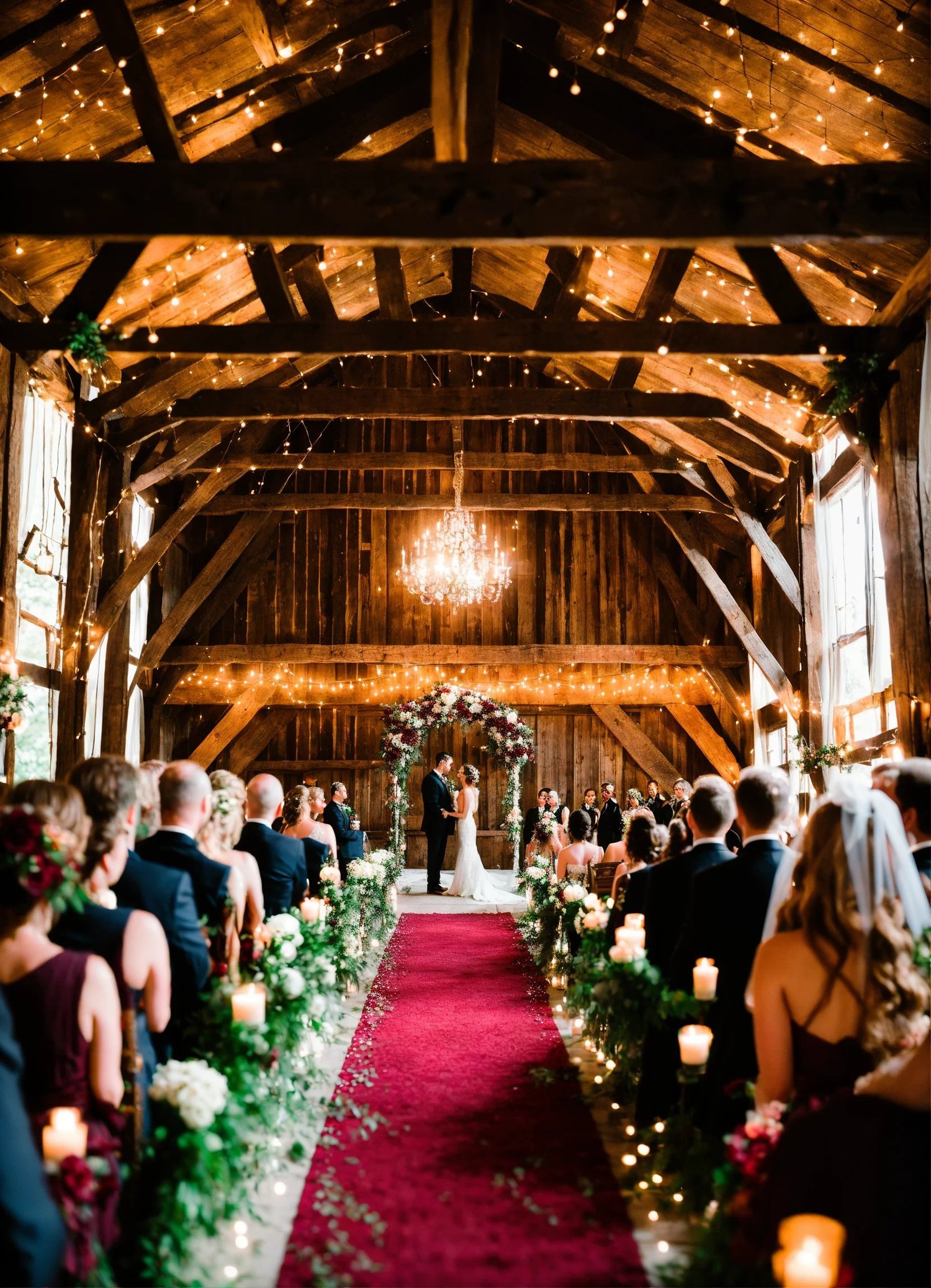 burgundy wedding
