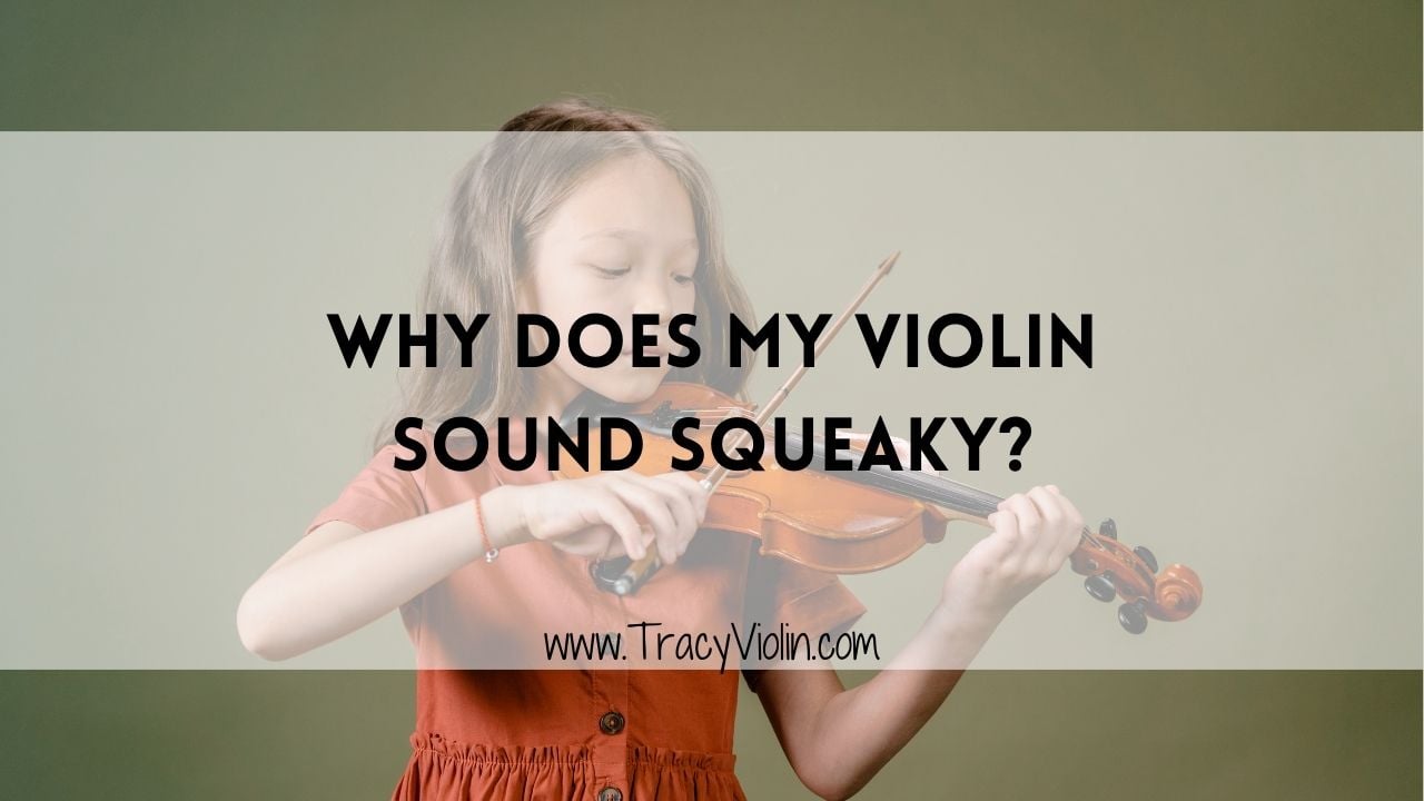 how to fix a squeaky violin