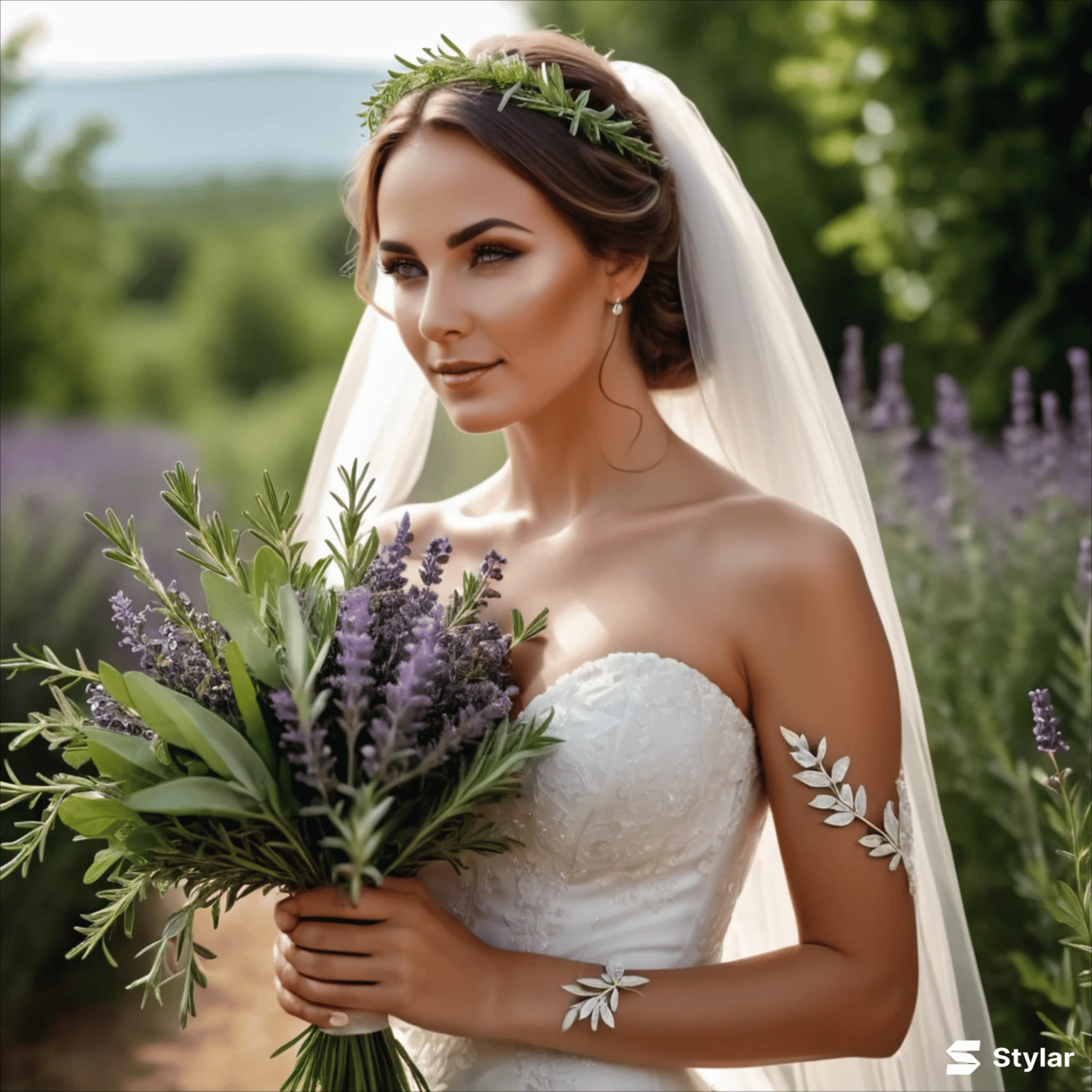 fairy wedding bouquet