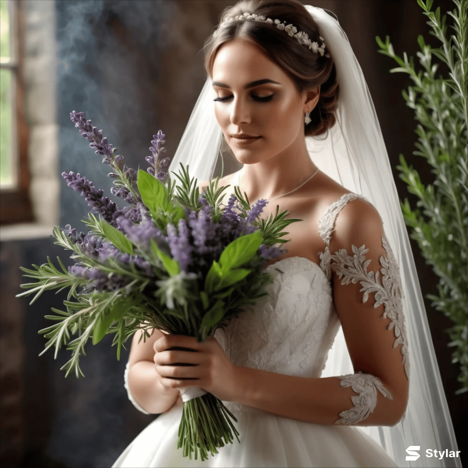 fairy wedding bouquet