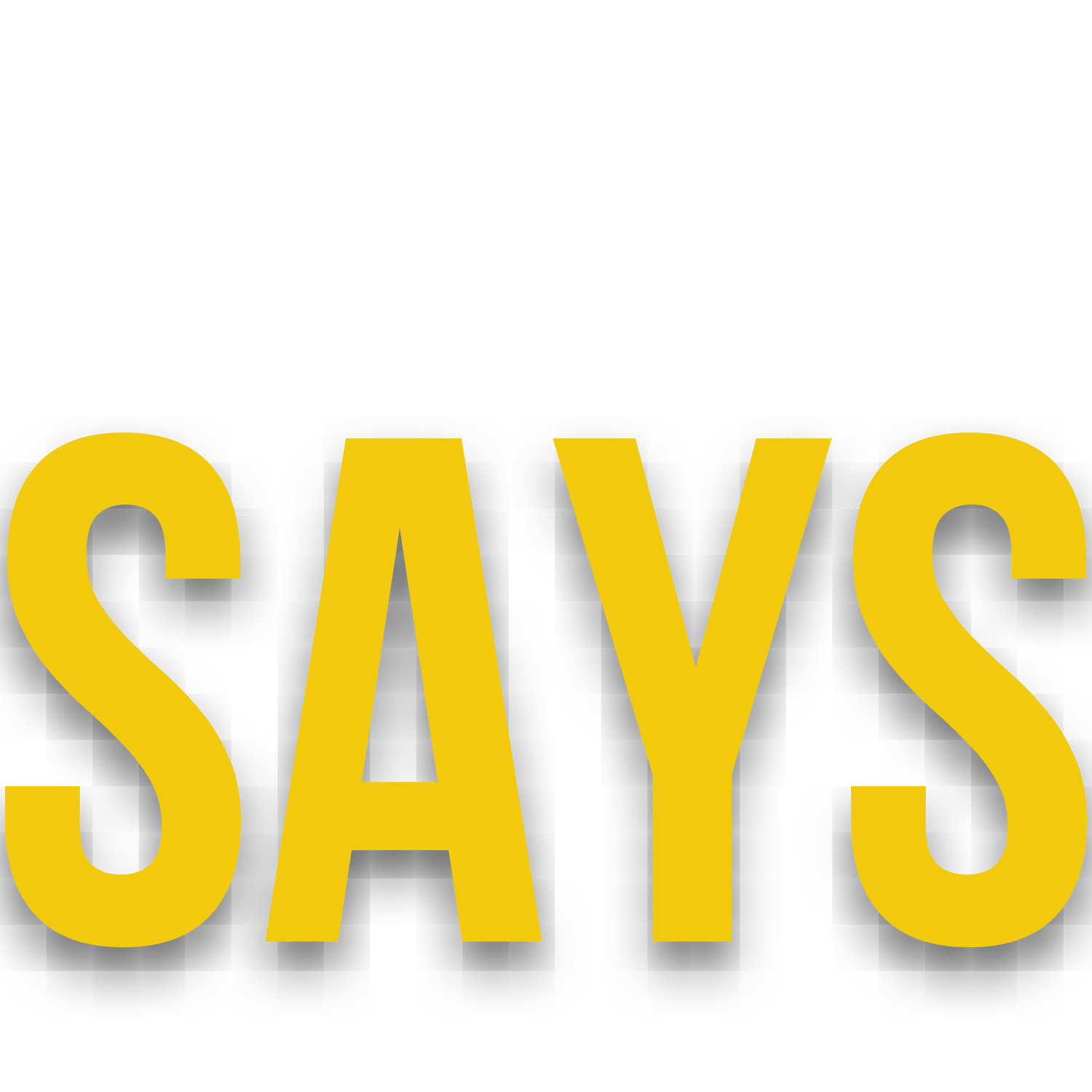 god says profile photo on payhip and instagram in white and yellow colors