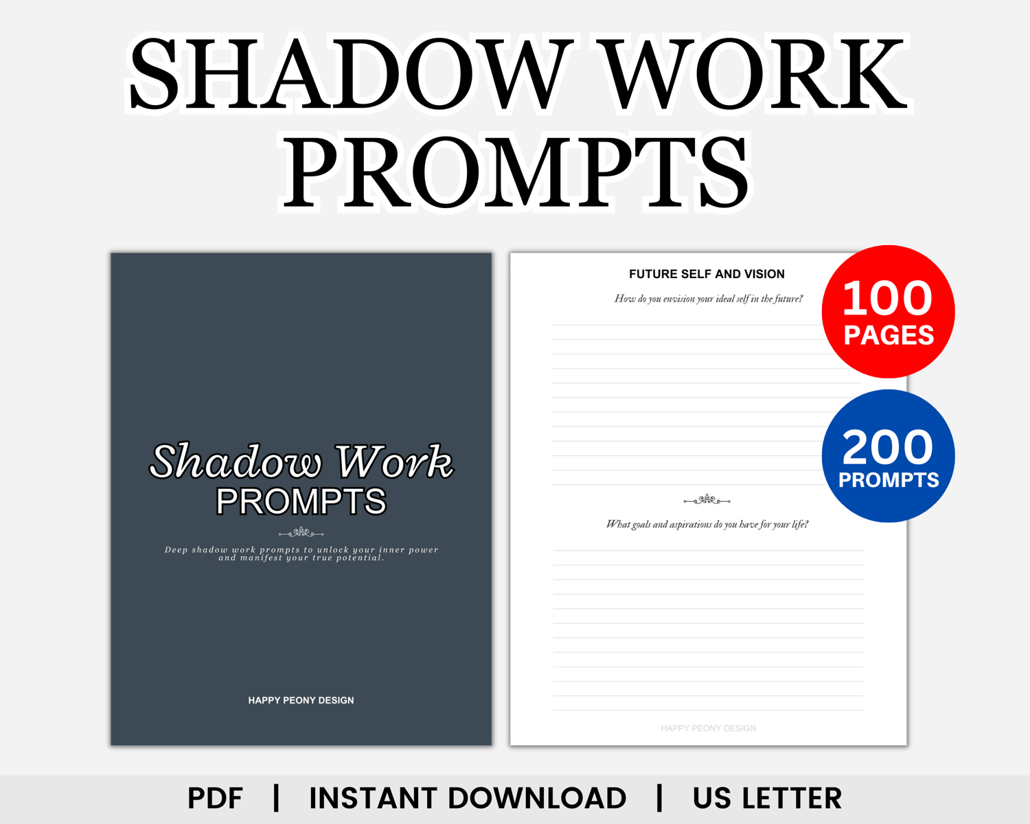 Shadow Work Prompts, Shadow Work Questions, Shadow Work Journal, Shadow  Questions, Healing Journal, Journal Prompts, Writing Prompts - Payhip