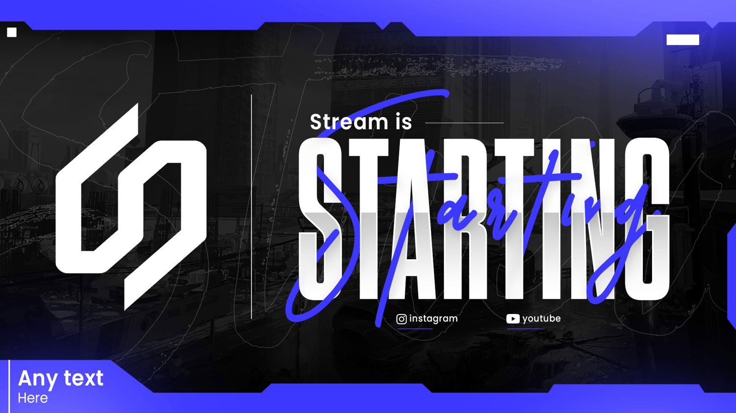 5 Stream screens pack