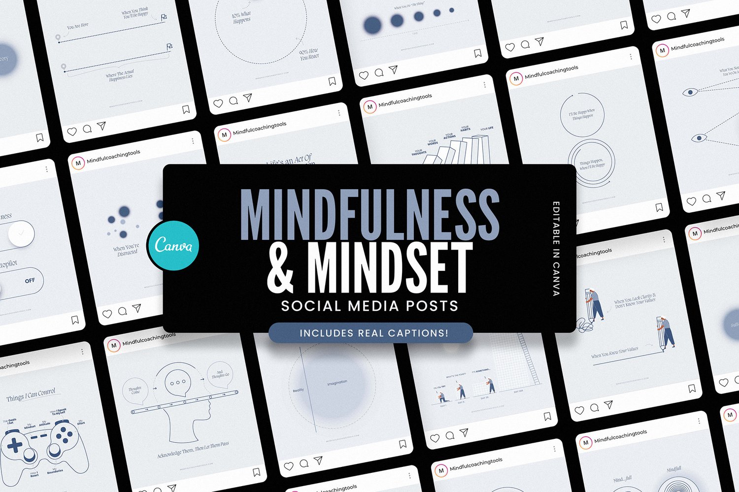 mindfulness instagram templates