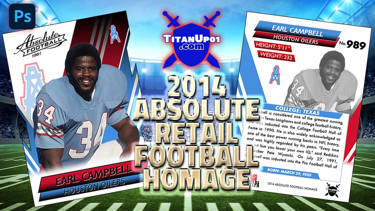 2014 Absolute Retail Football Homage Photoshop PSD Templates