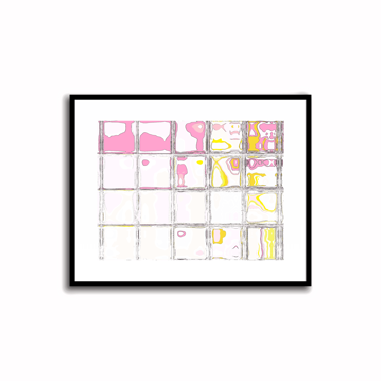 Soft Orchid and Rose Pink Abstract Print - Instant Download - Printable in Various Sizes