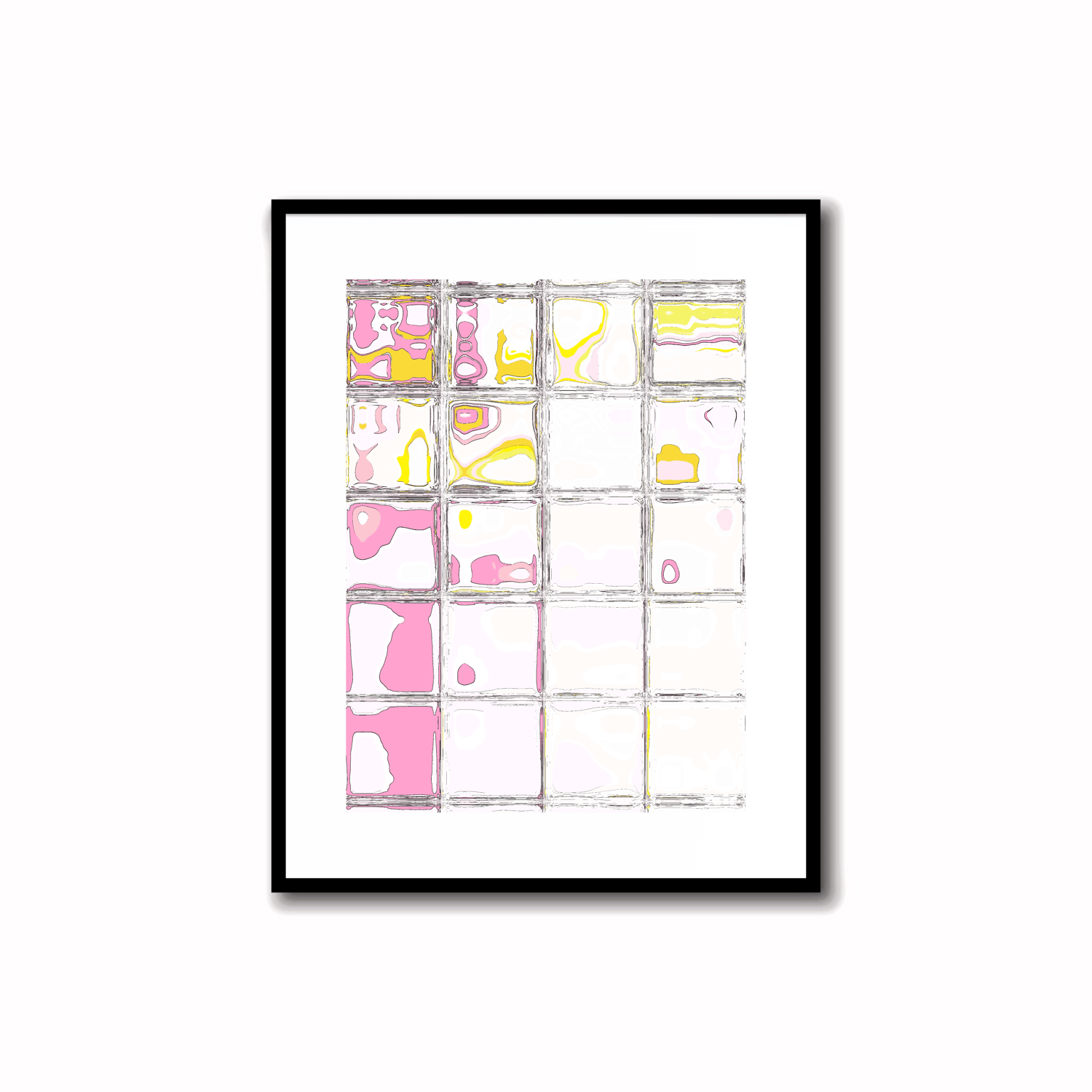 Soft Orchid and Rose Pink Abstract Print - Instant Download - Printable in Various Sizes
