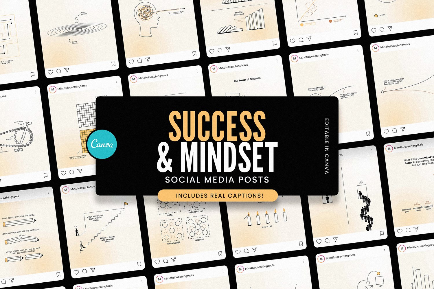 success instagram post