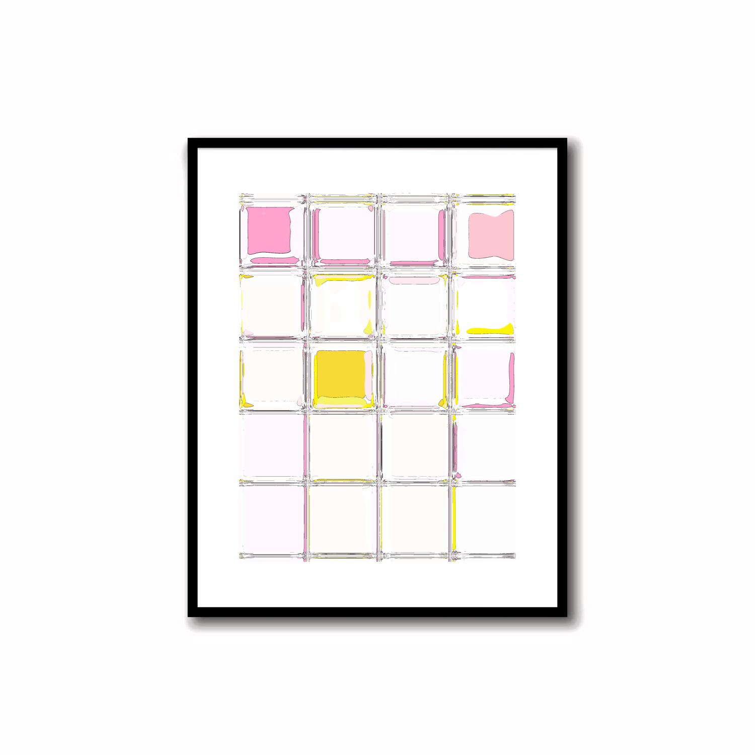Transform your space with our blossoming modern abstract printable unique artwork!🌟Download the radiant palette featuring Rose Pink, Sunshine Yellow and Soft Orchid for an instant decor upgrade. This unique gallery-quality art piece is perfect for walls, 