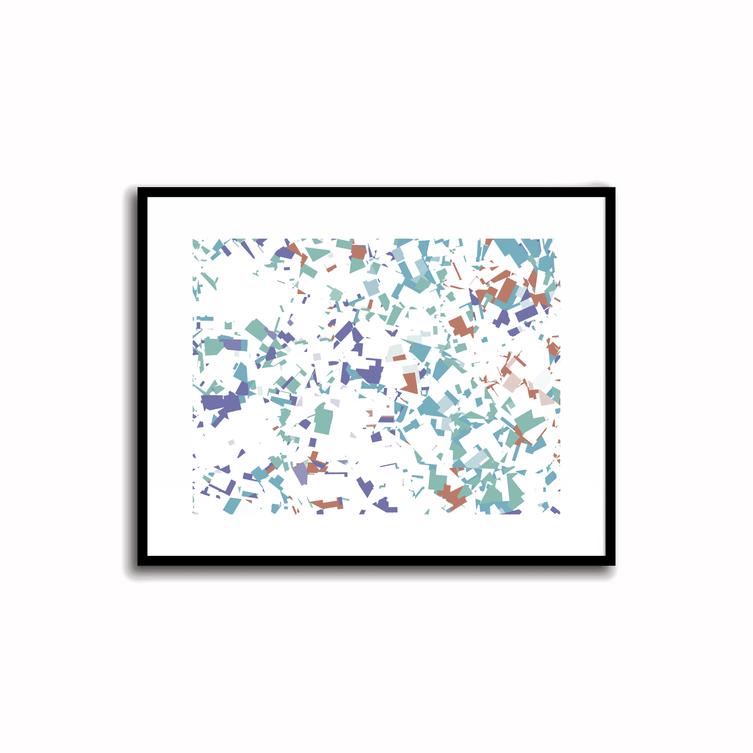 Revitalize your surroundings with our modern abstract printable artwork! 🎨✨ Download the vibrant palette featuring Periwinkle Blue, Terra Cotta, Sky Blue, and Silver Sage for an instant decor upgrade.