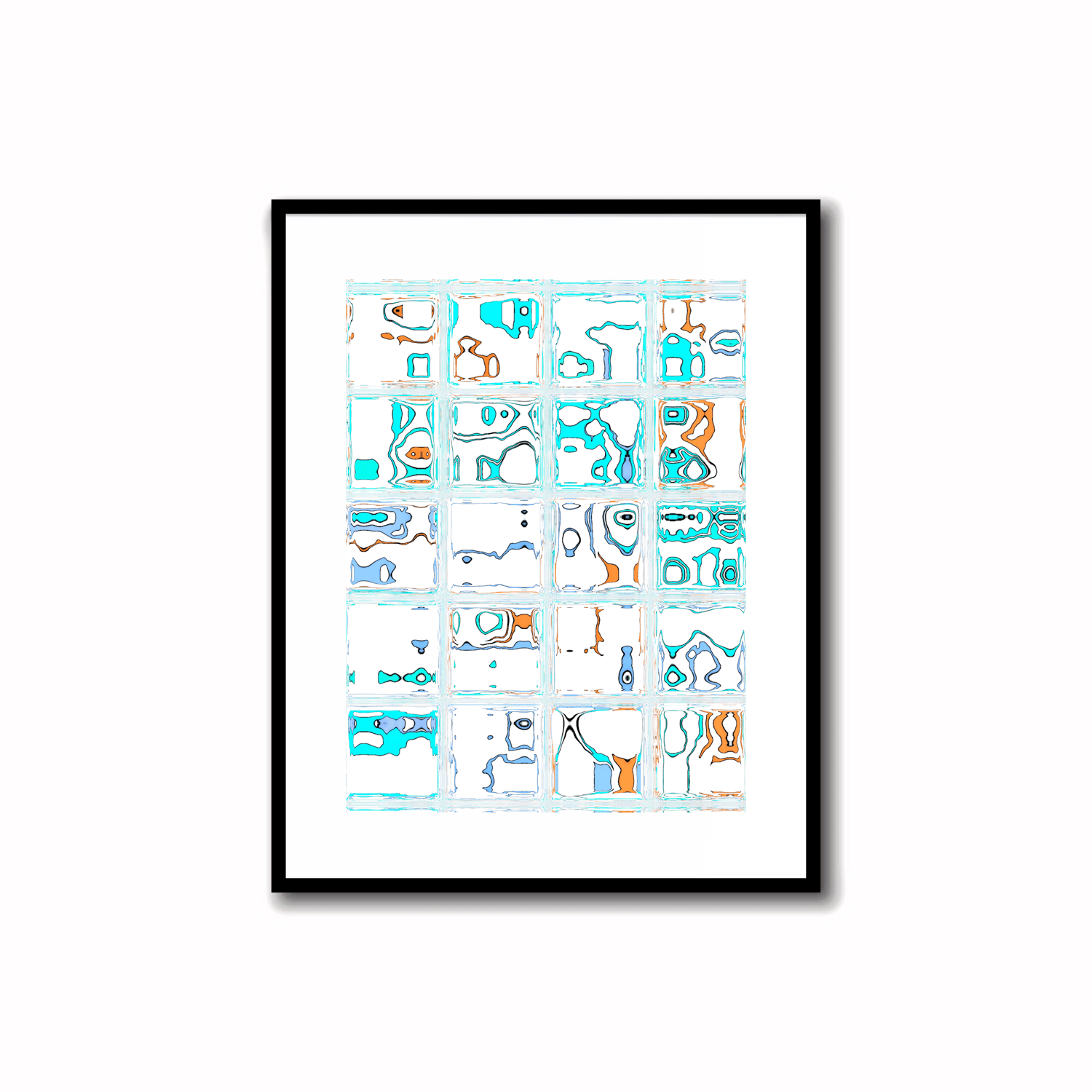 Revitalize your surroundings with our modern abstract printable artwork! 🎨✨ Download the vibrant palette featuring Periwinkle Blue, Terra Cotta, Sky Blue, and Silver Sage for an instant decor upgrade.