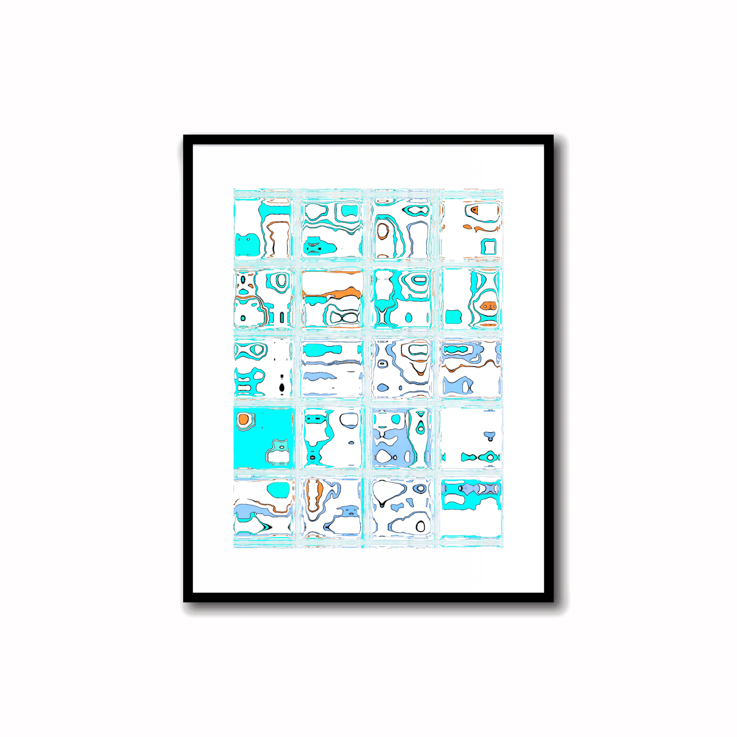 Revitalize your surroundings with our modern abstract printable artwork! 🎨✨ Download the vibrant palette featuring Periwinkle Blue, Terra Cotta, Sky Blue, and Silver Sage for an instant decor upgrade.