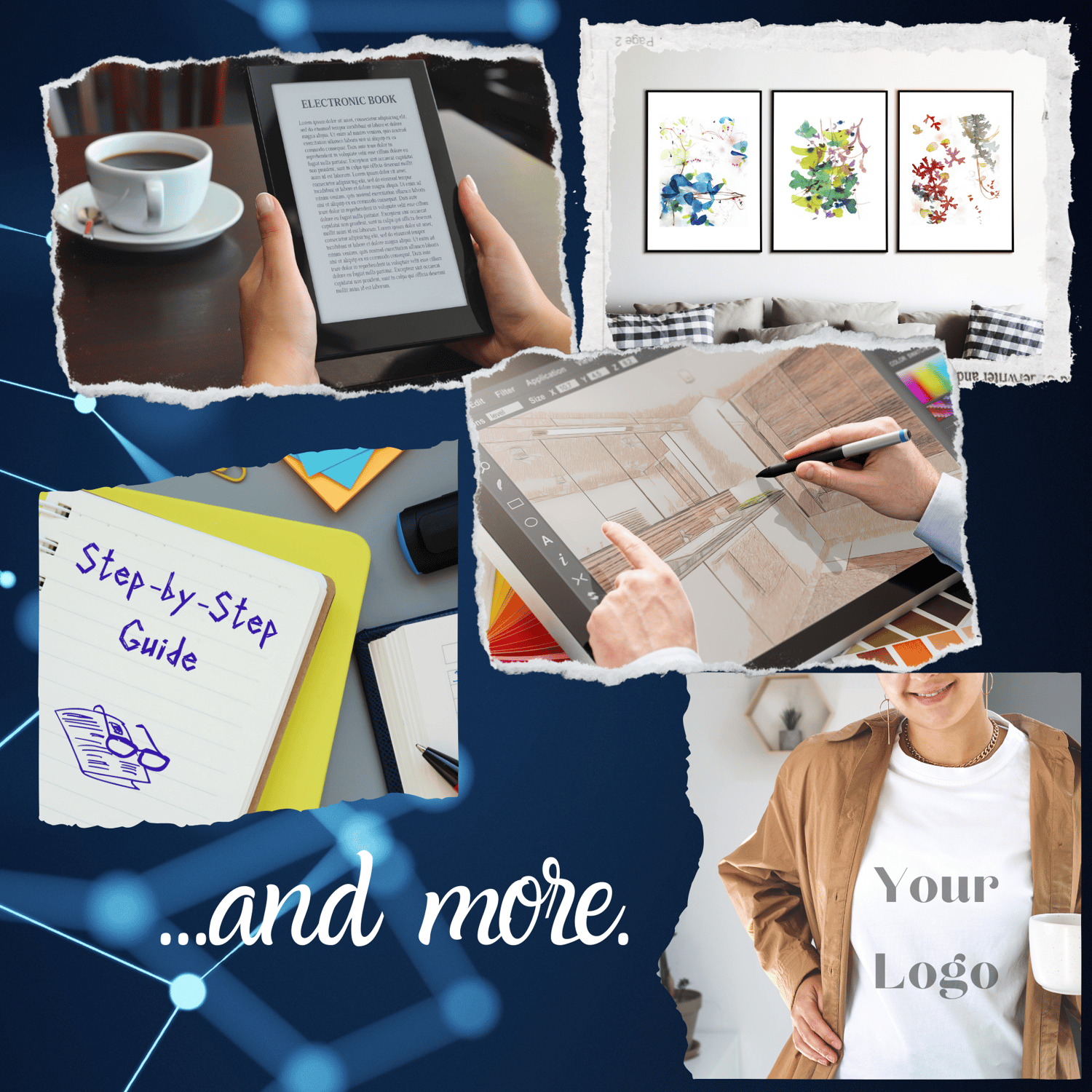 Easy-to-Use Woman's T-Shirt Mockup Templates for Realistic Picture Showcase