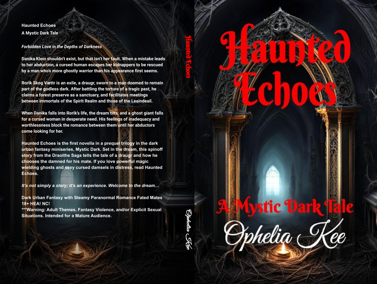 Haunted Echoes hardcover wrap